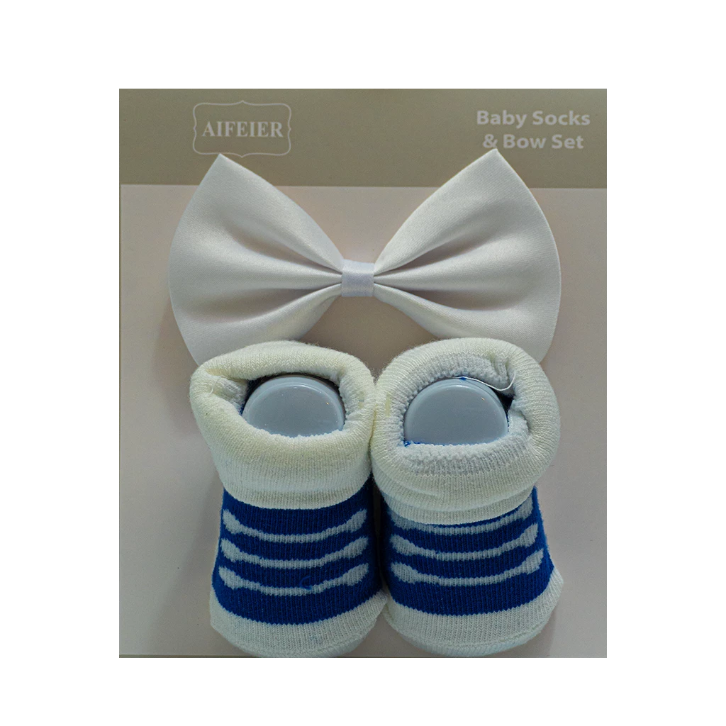 Aifeier Baby Socks and Bow Set