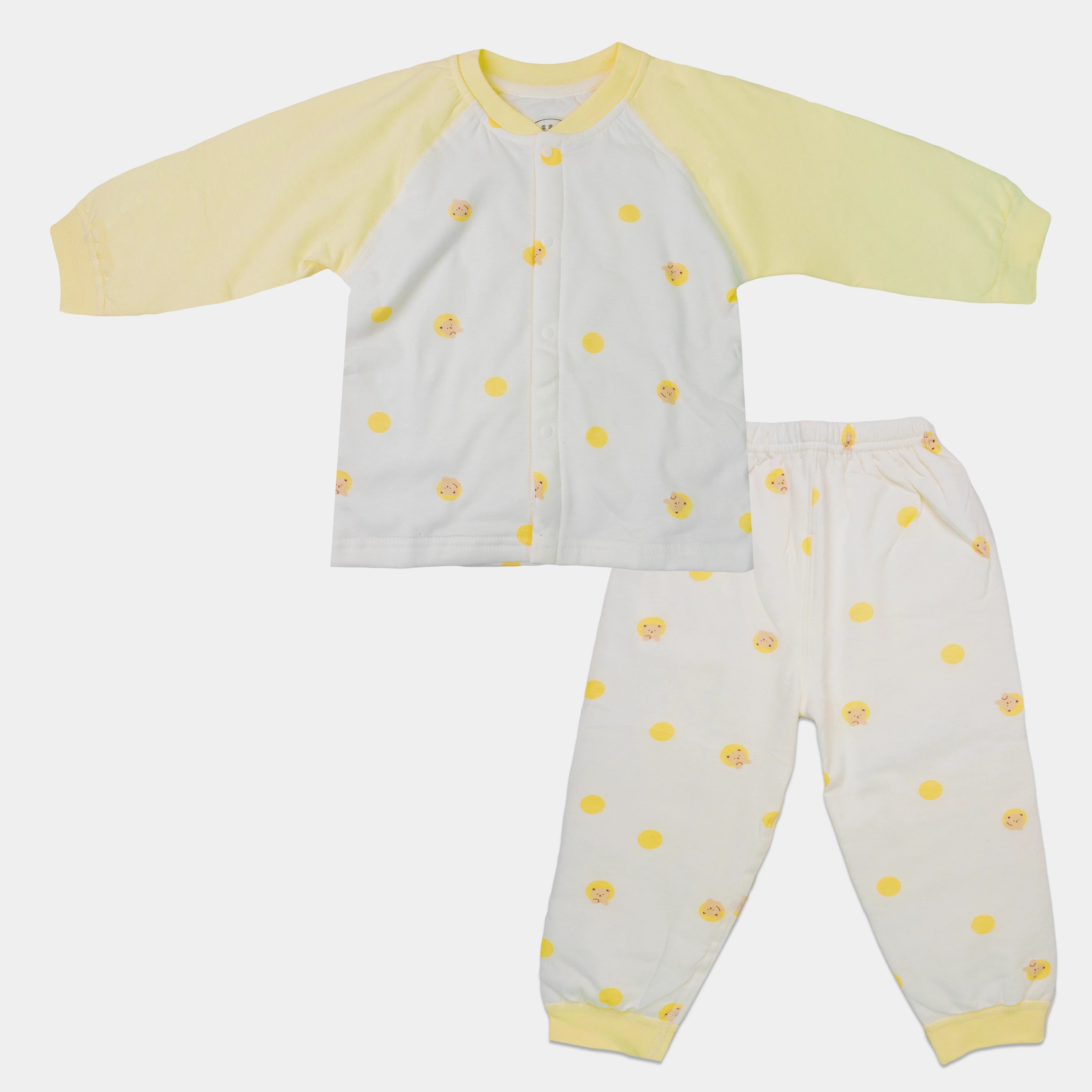 Baby Quilted Night Suit – Warm & Cozy Sleepwear
