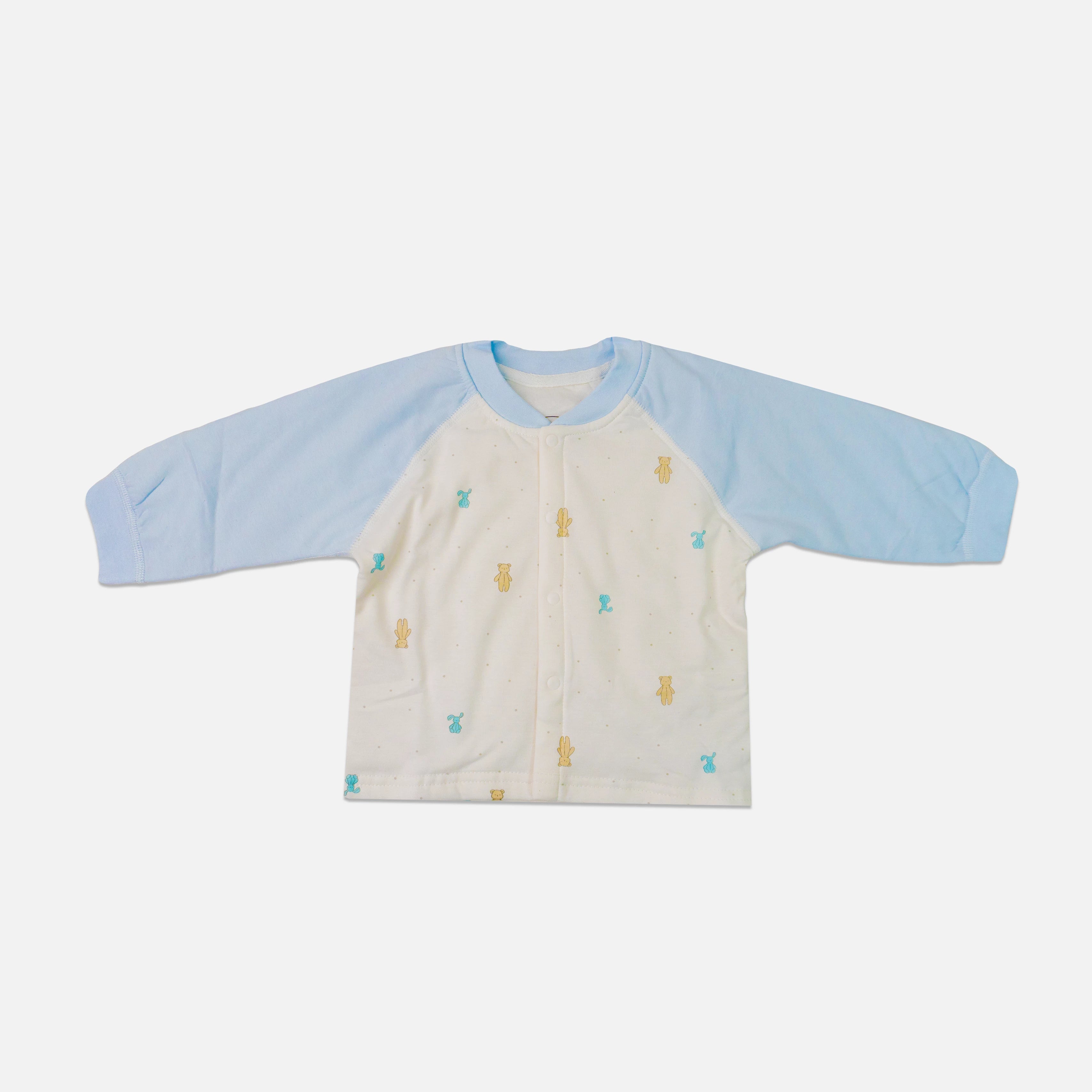 Baby Quilted Night Suit – Warm & Cozy Sleepwear