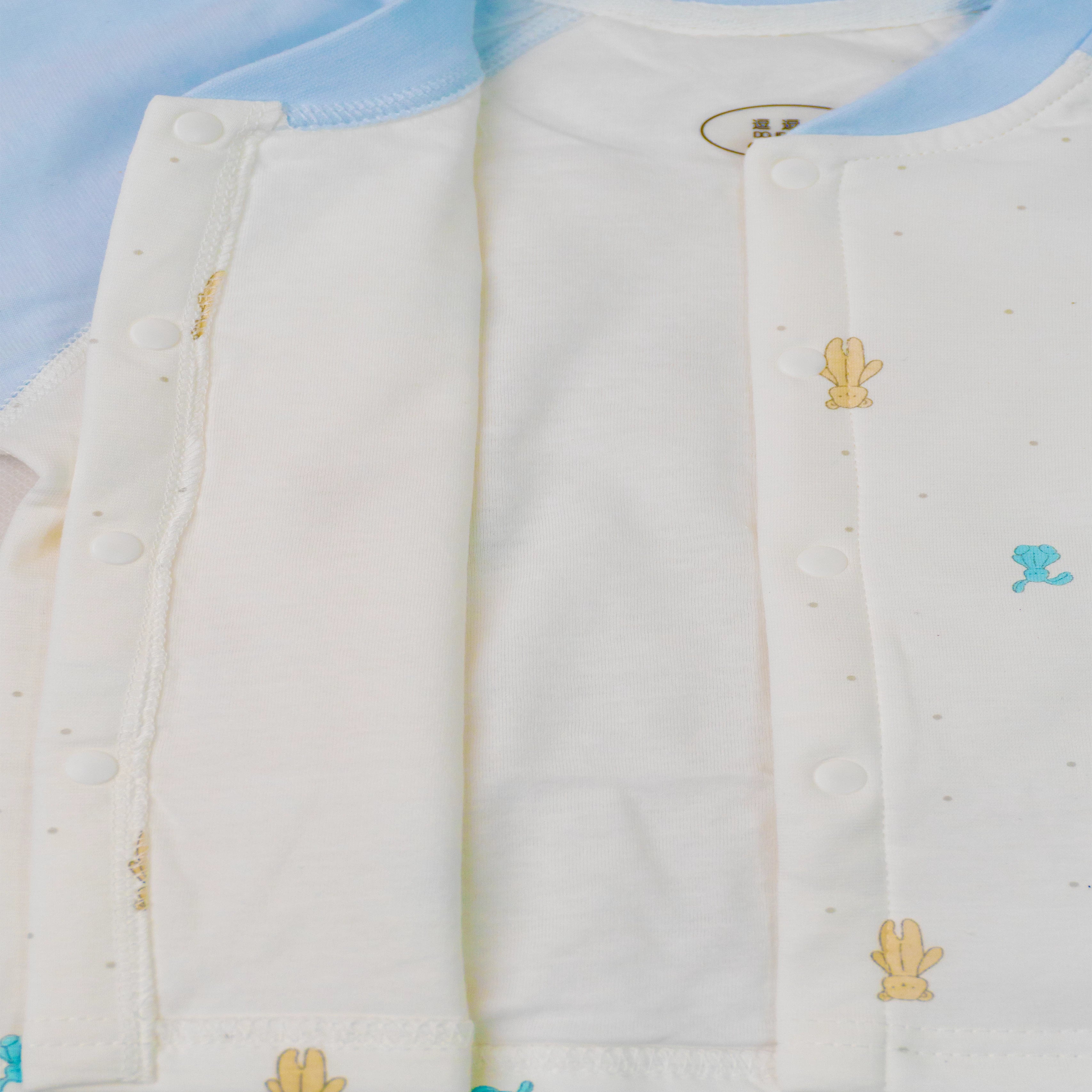 Baby Quilted Night Suit – Warm & Cozy Sleepwear