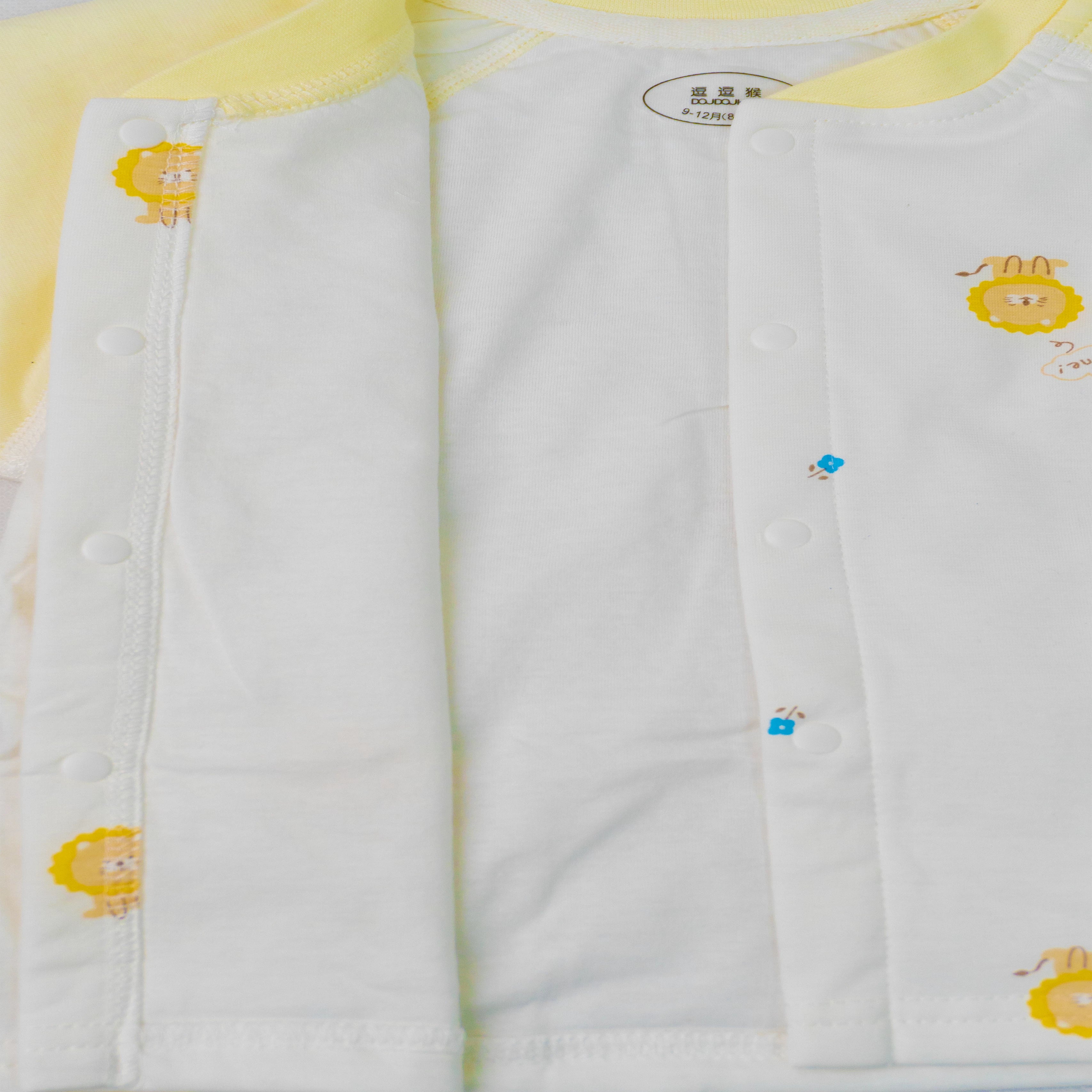 Baby Quilted Night Suit – Warm & Cozy Sleepwear