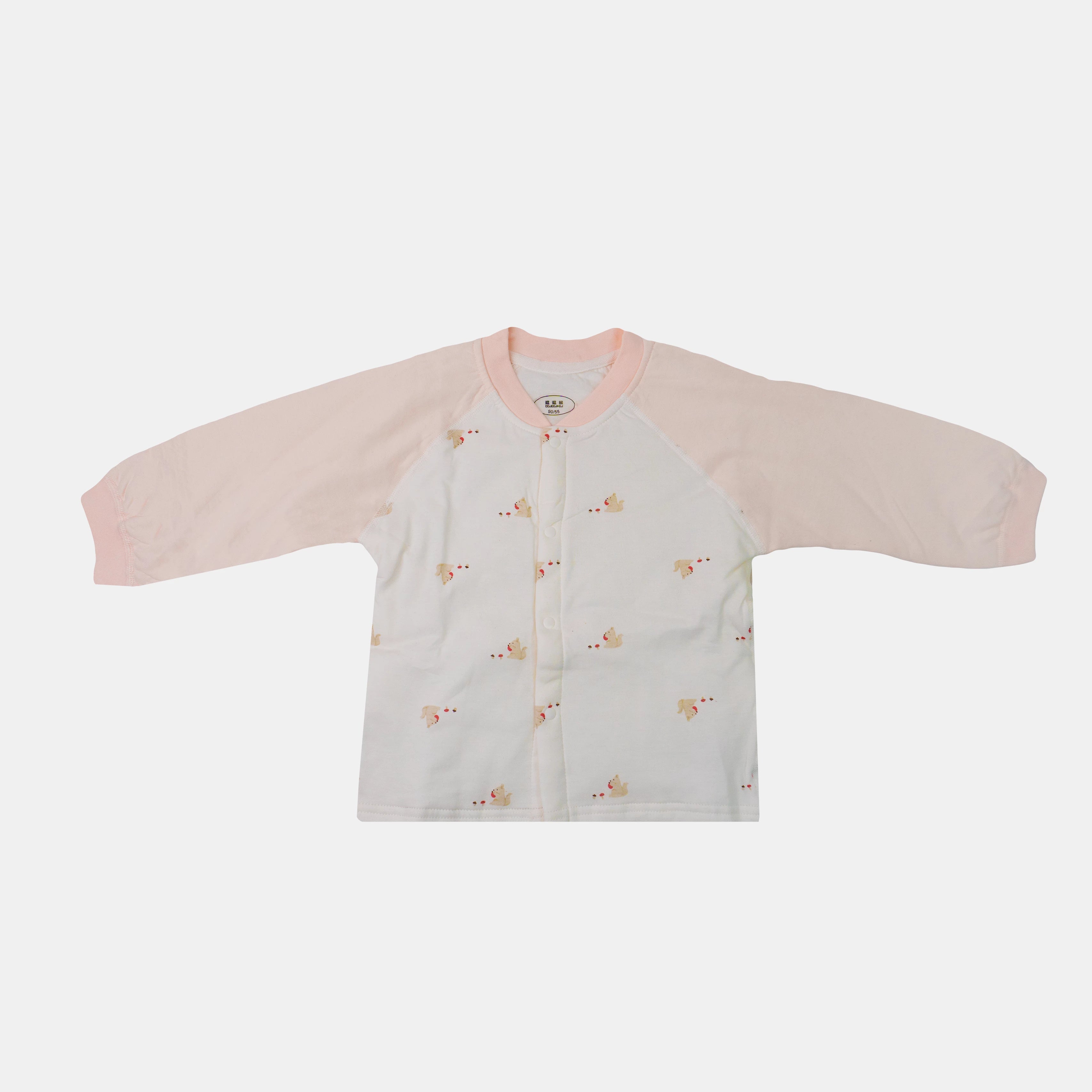 Baby Quilted Night Suit – Warm & Cozy Sleepwear