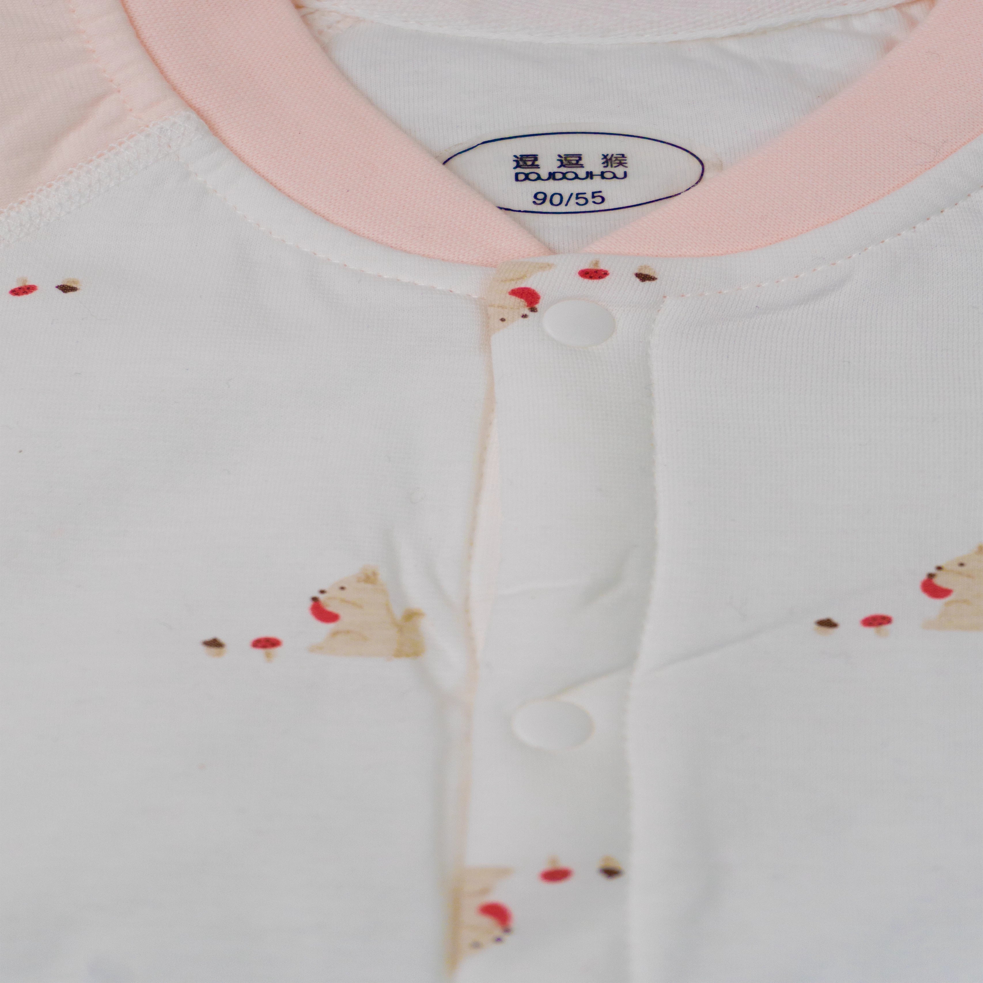 Baby Quilted Night Suit – Warm & Cozy Sleepwear