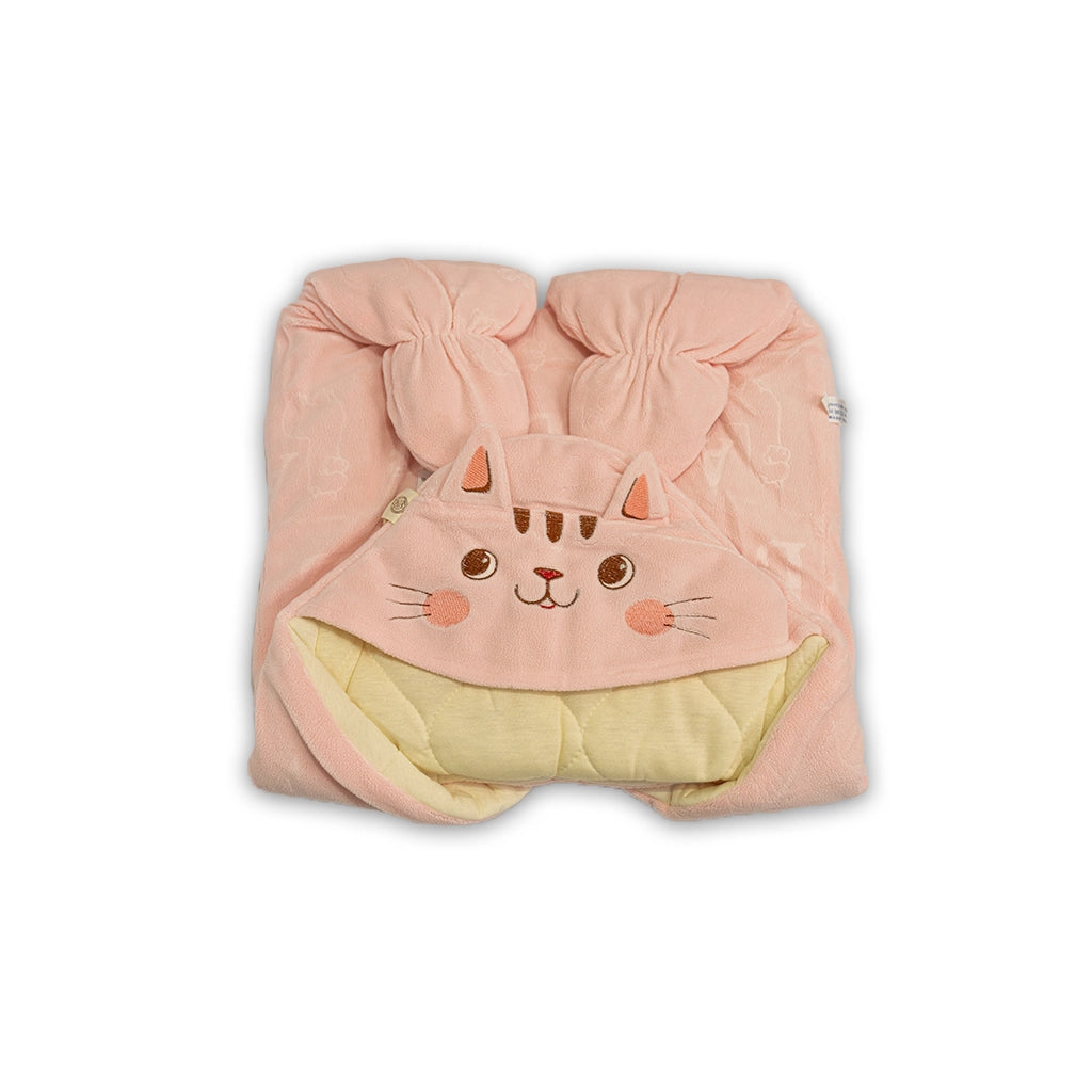 Baby Fleece Hooded Romper