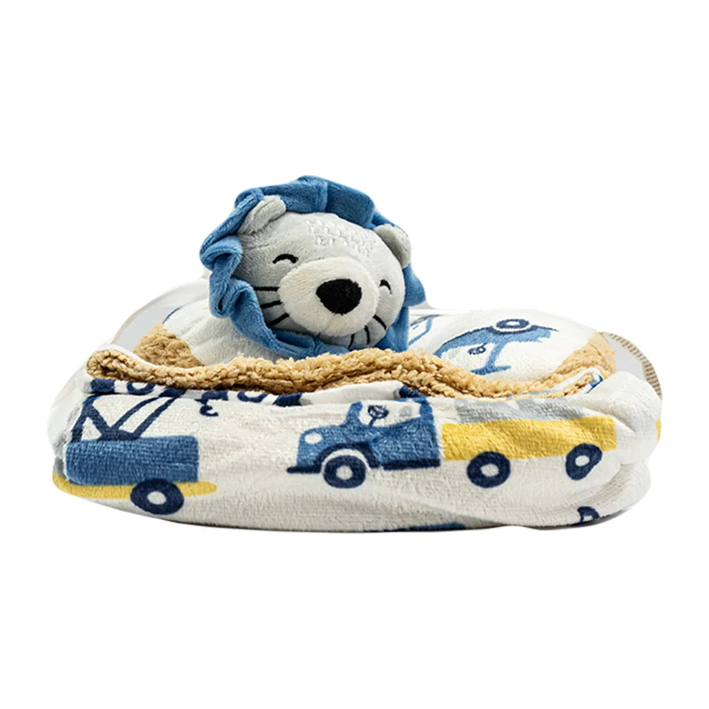 Lion - Kolaco Headrest + Blanket
