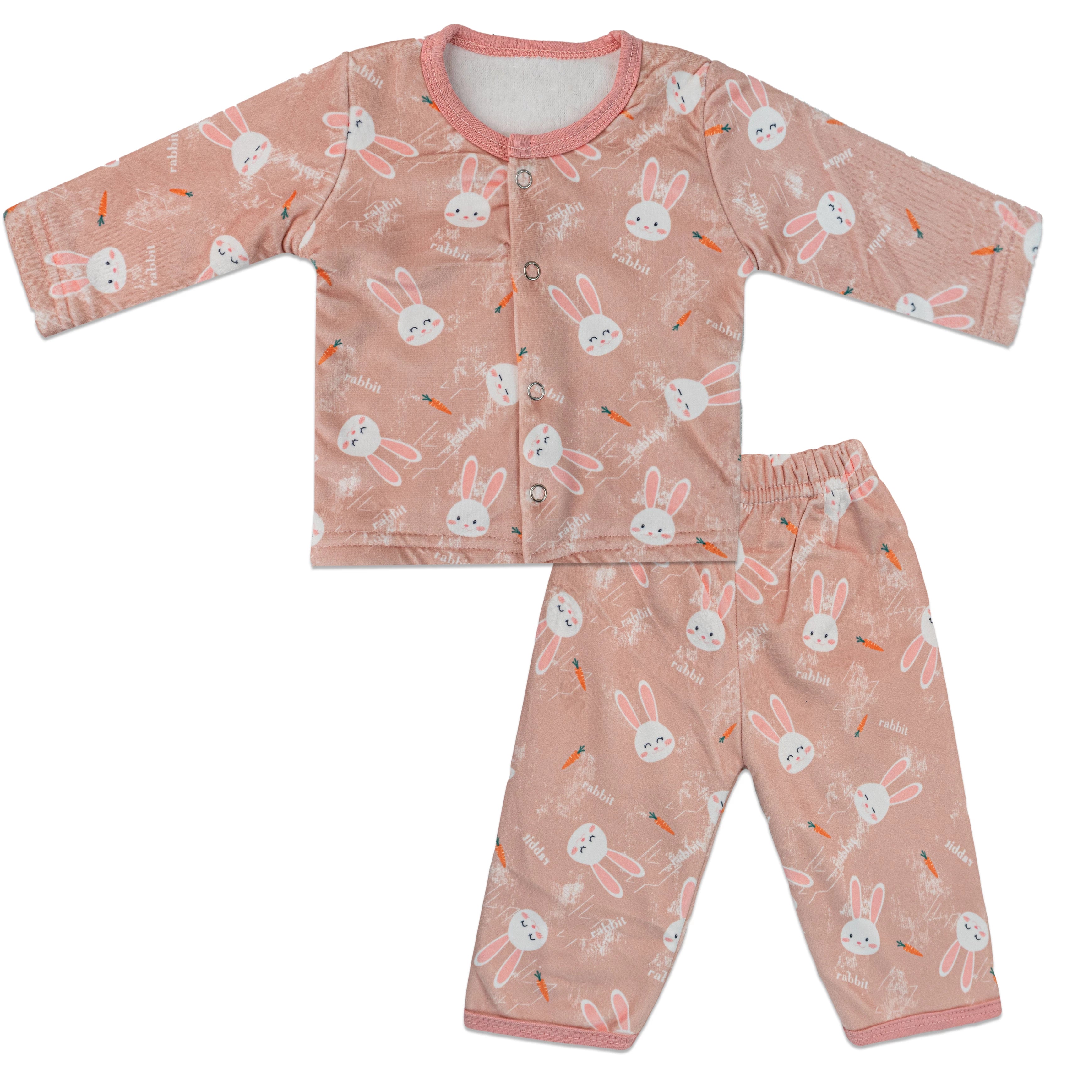 Baby Fleece Suit – Adorable Rabbit Design