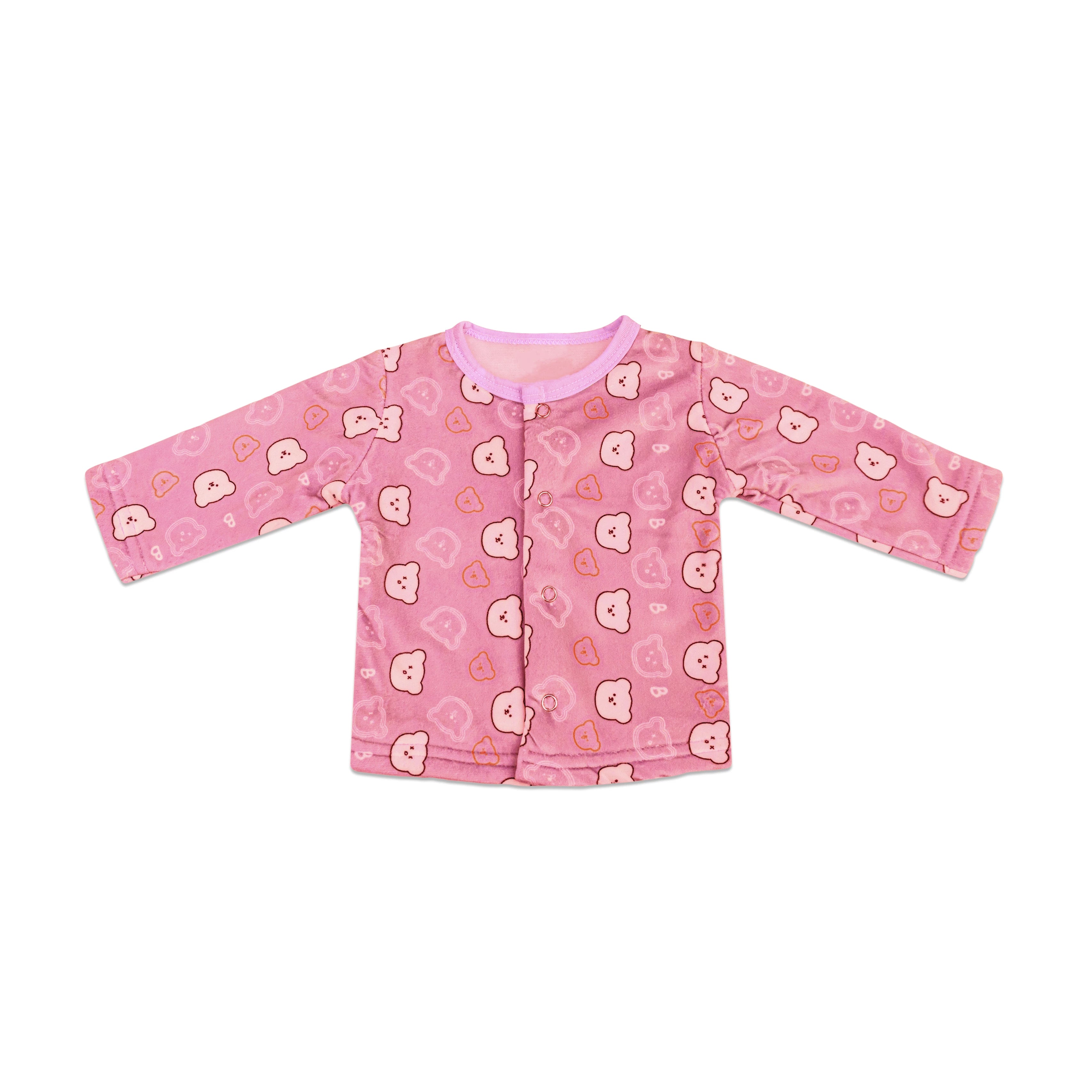 Baby Fleece Suit – Cozy Bear Design
