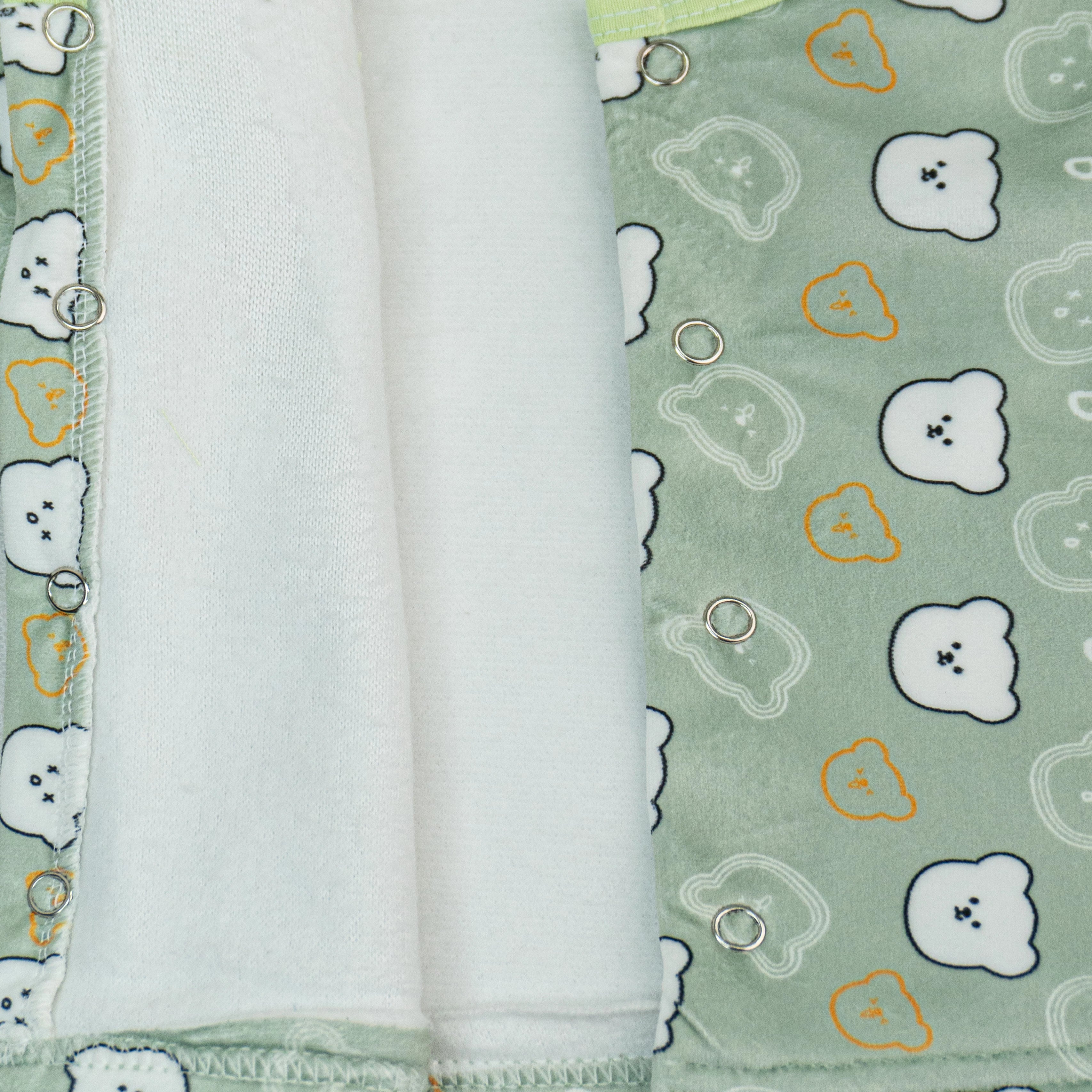 Baby Fleece Suit – Cozy Bear Design
