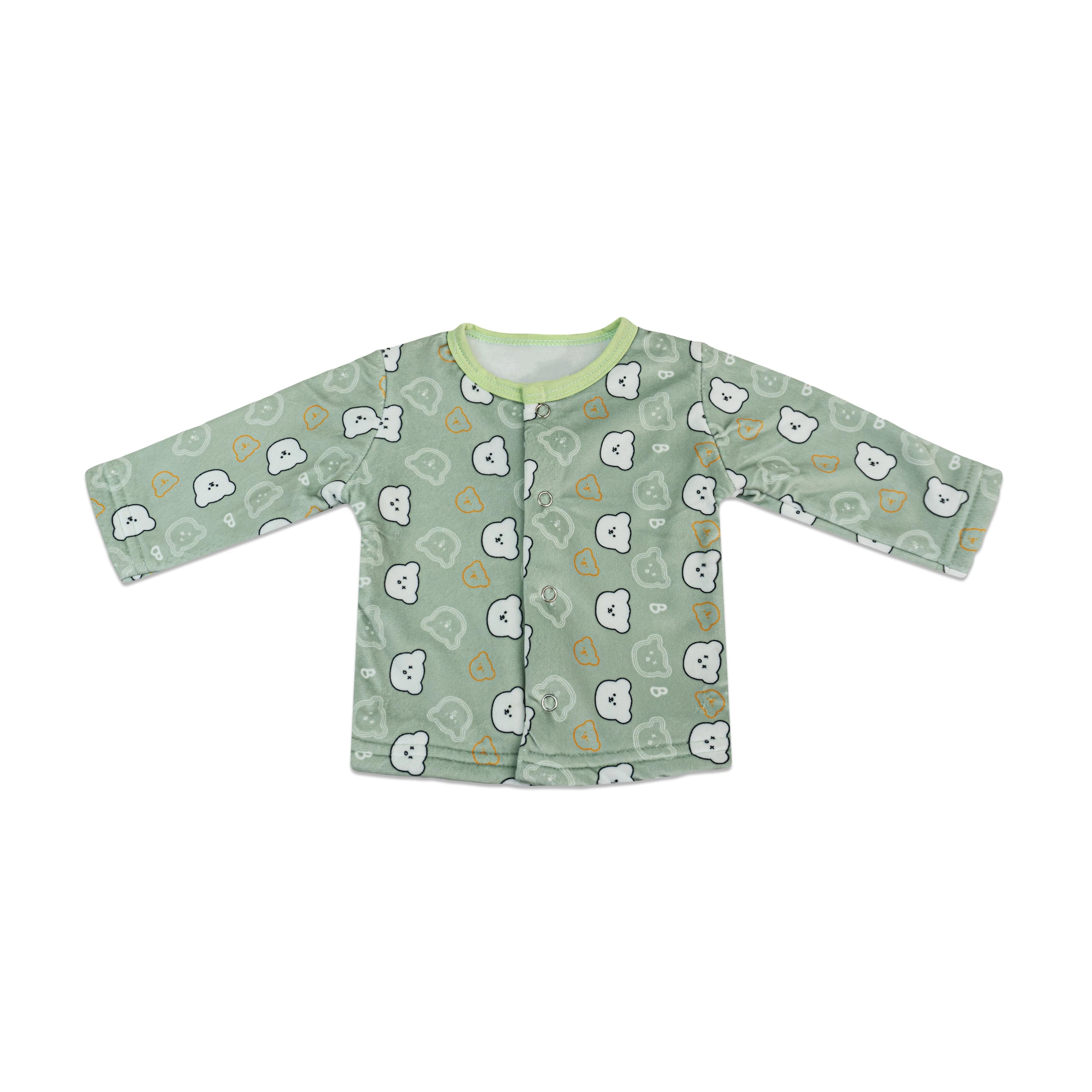 Baby Fleece Suit – Cozy Bear Design