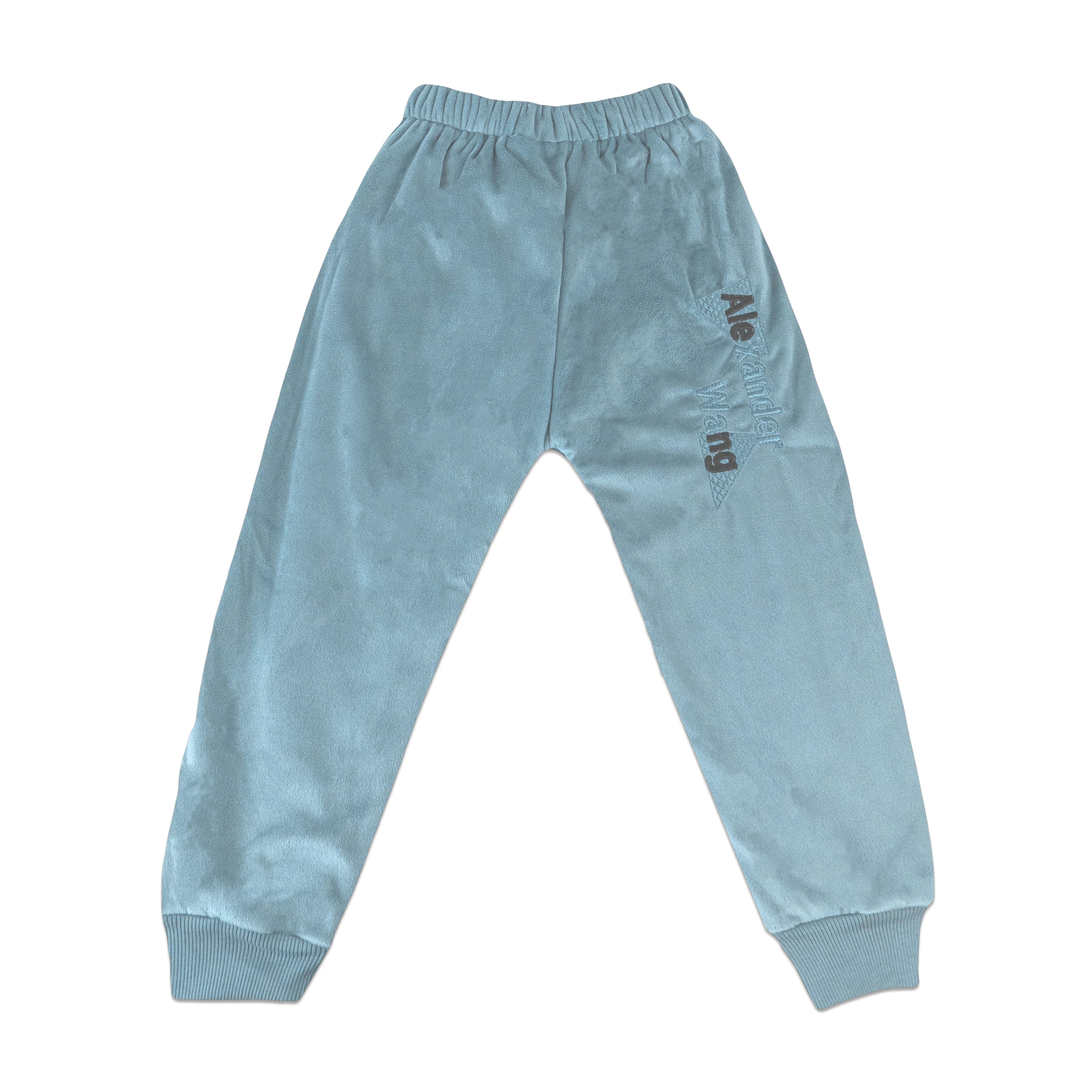 Kids 3-Piece Suit – Velvet Fleece with Half-Sleeve Shirt