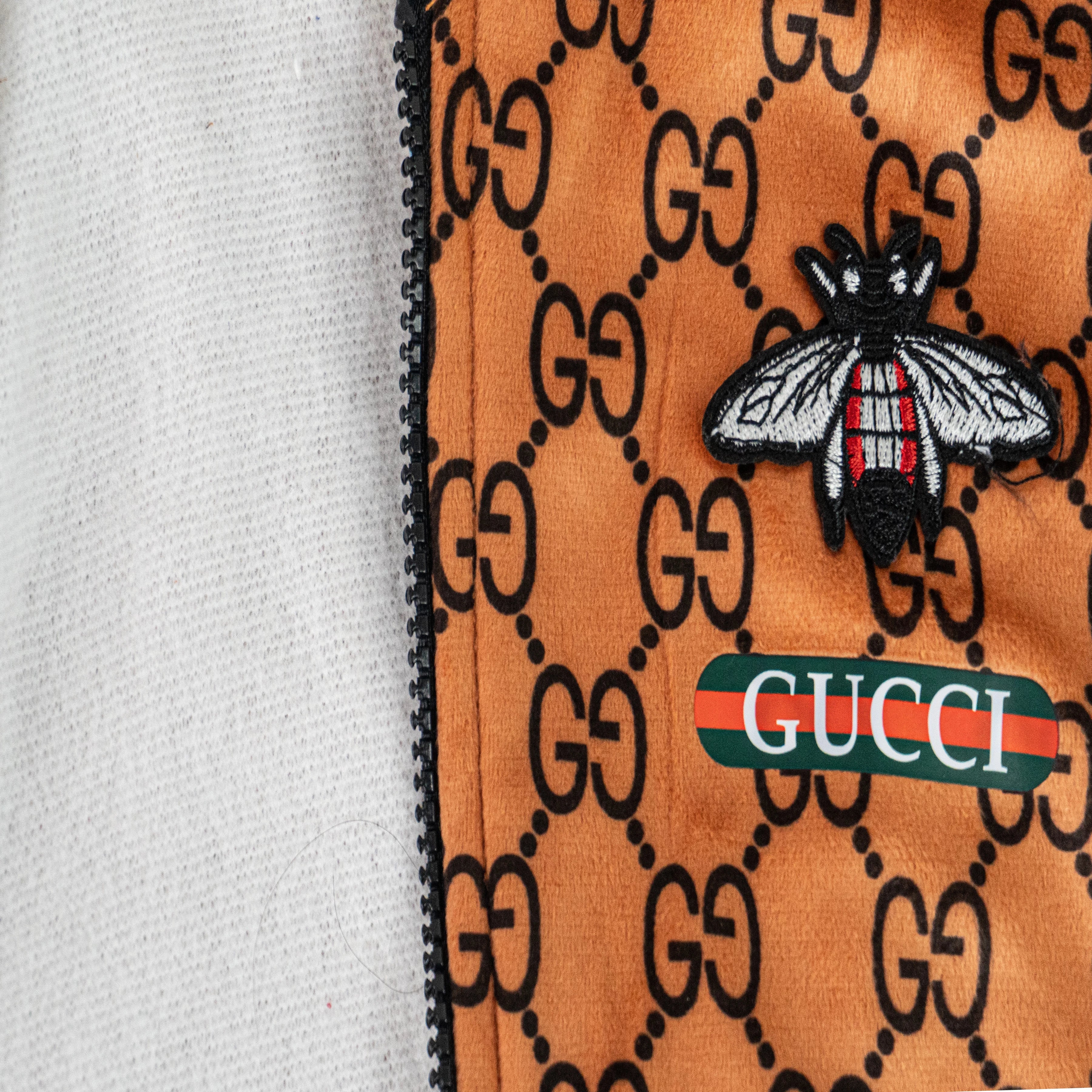 Gucci 3-Piece Velvet Fleece Suit
