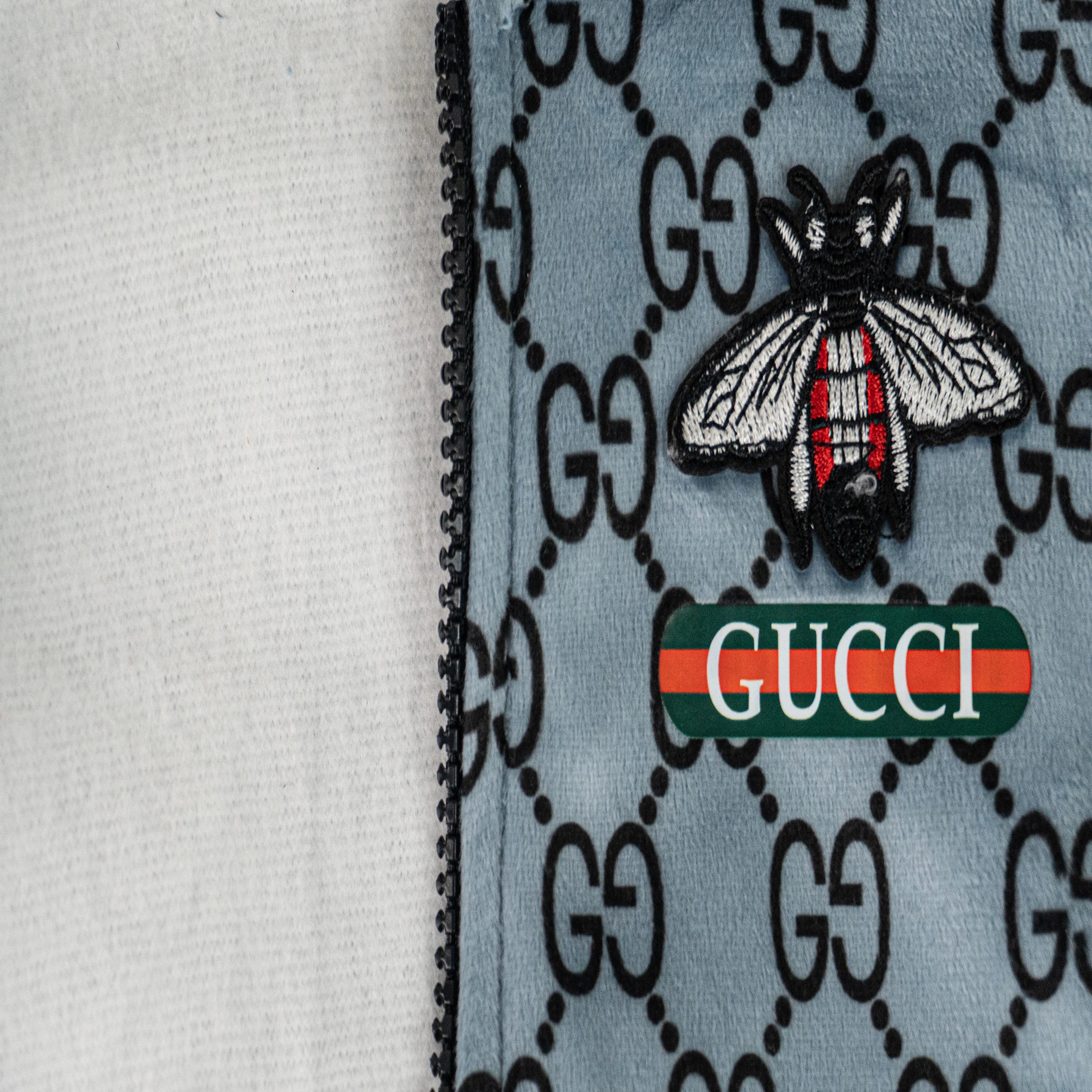 Gucci 3-Piece Velvet Fleece Suit