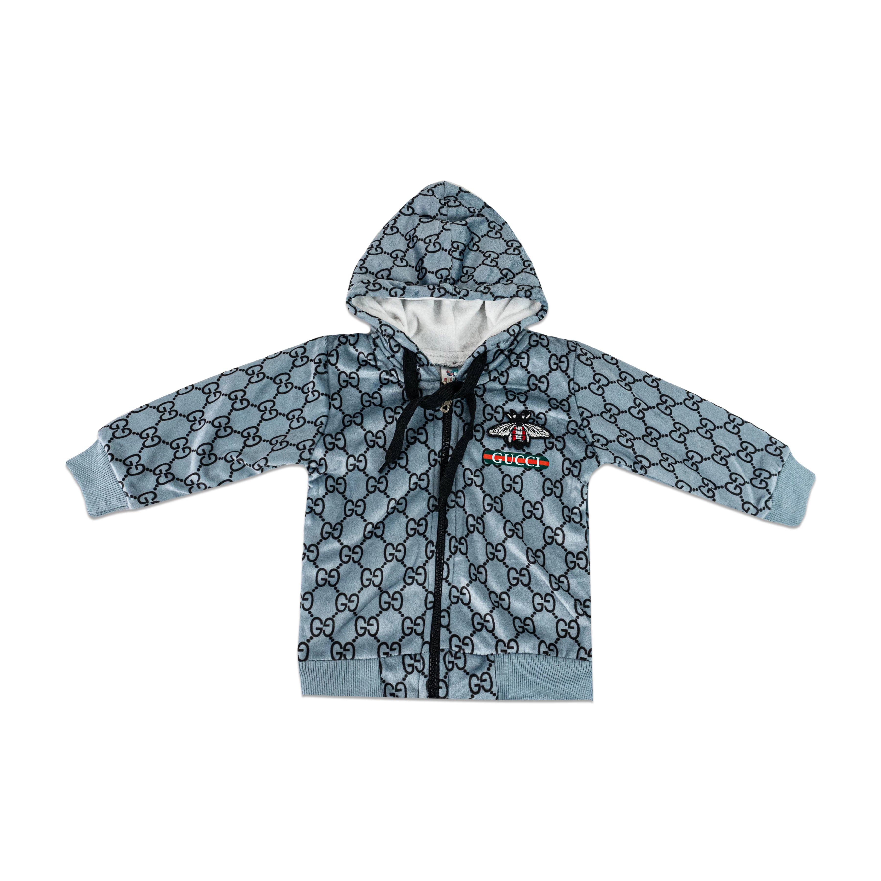 Gucci 3-Piece Velvet Fleece Suit