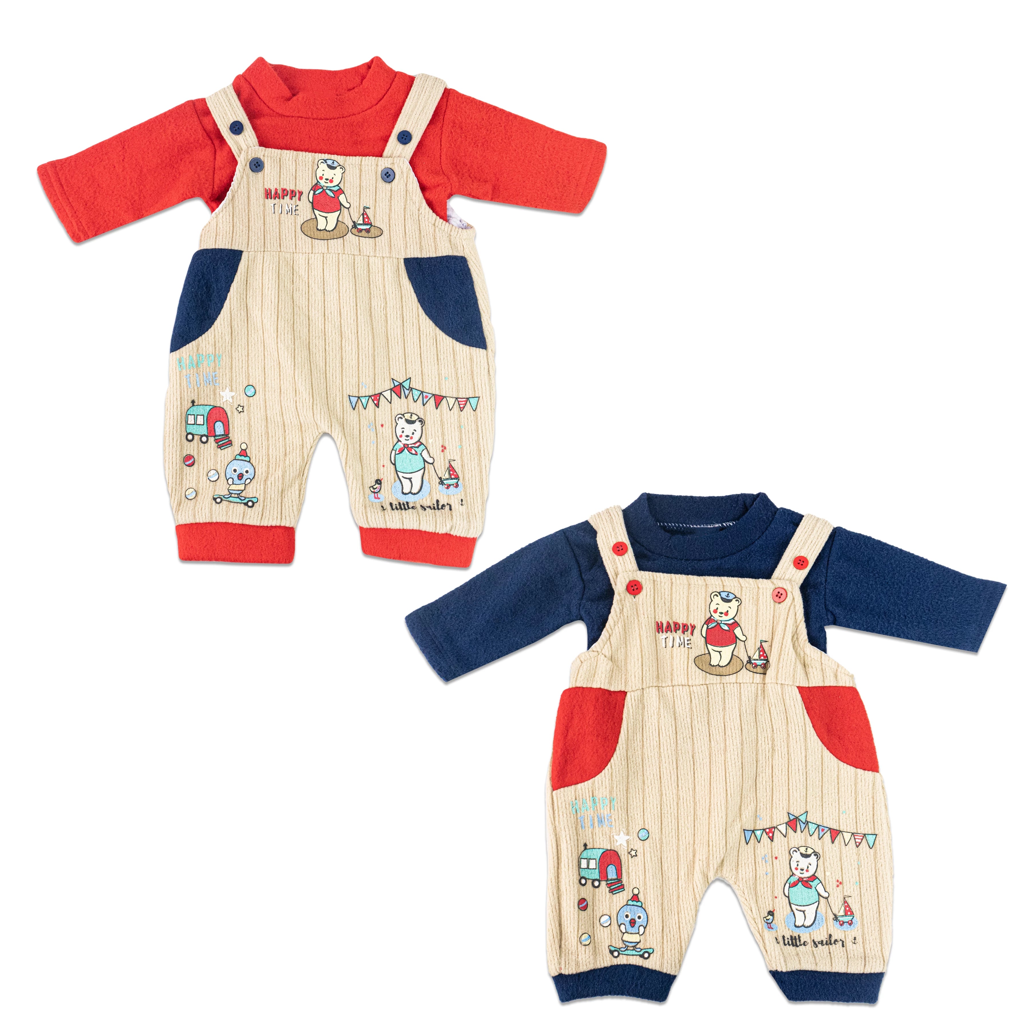 Happy Time Fleece Romper