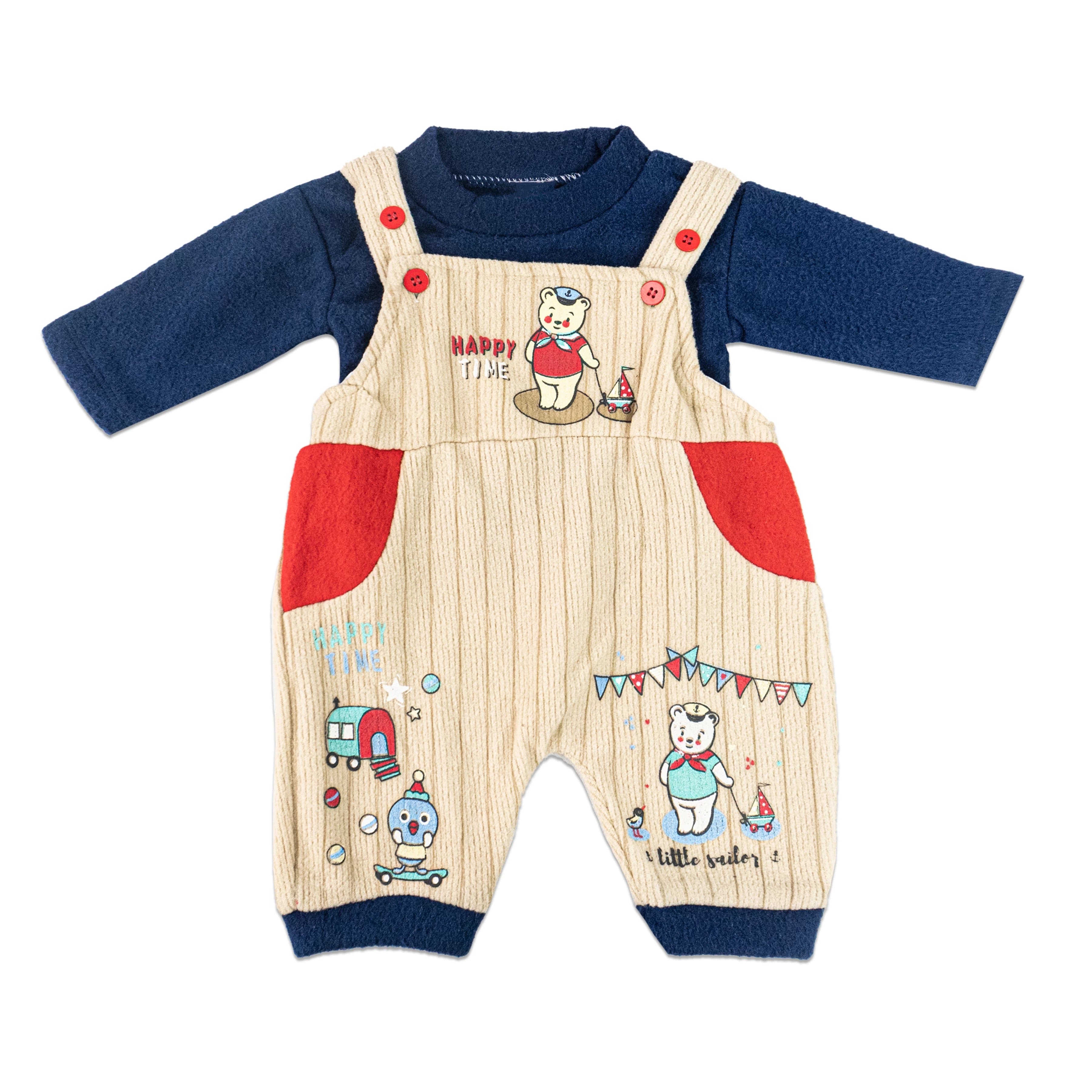Happy Time Fleece Romper