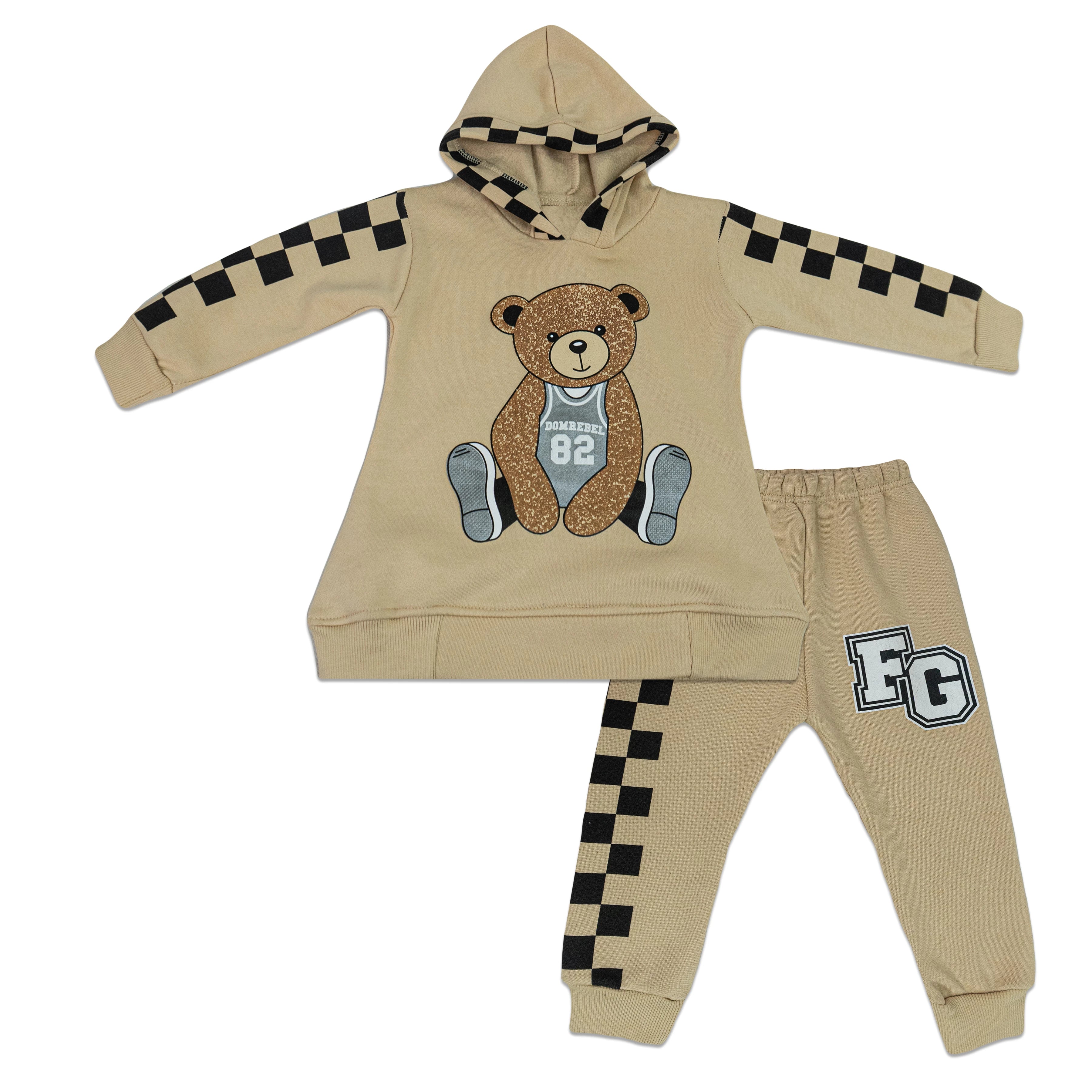 Bear Fleece Suit for Kids