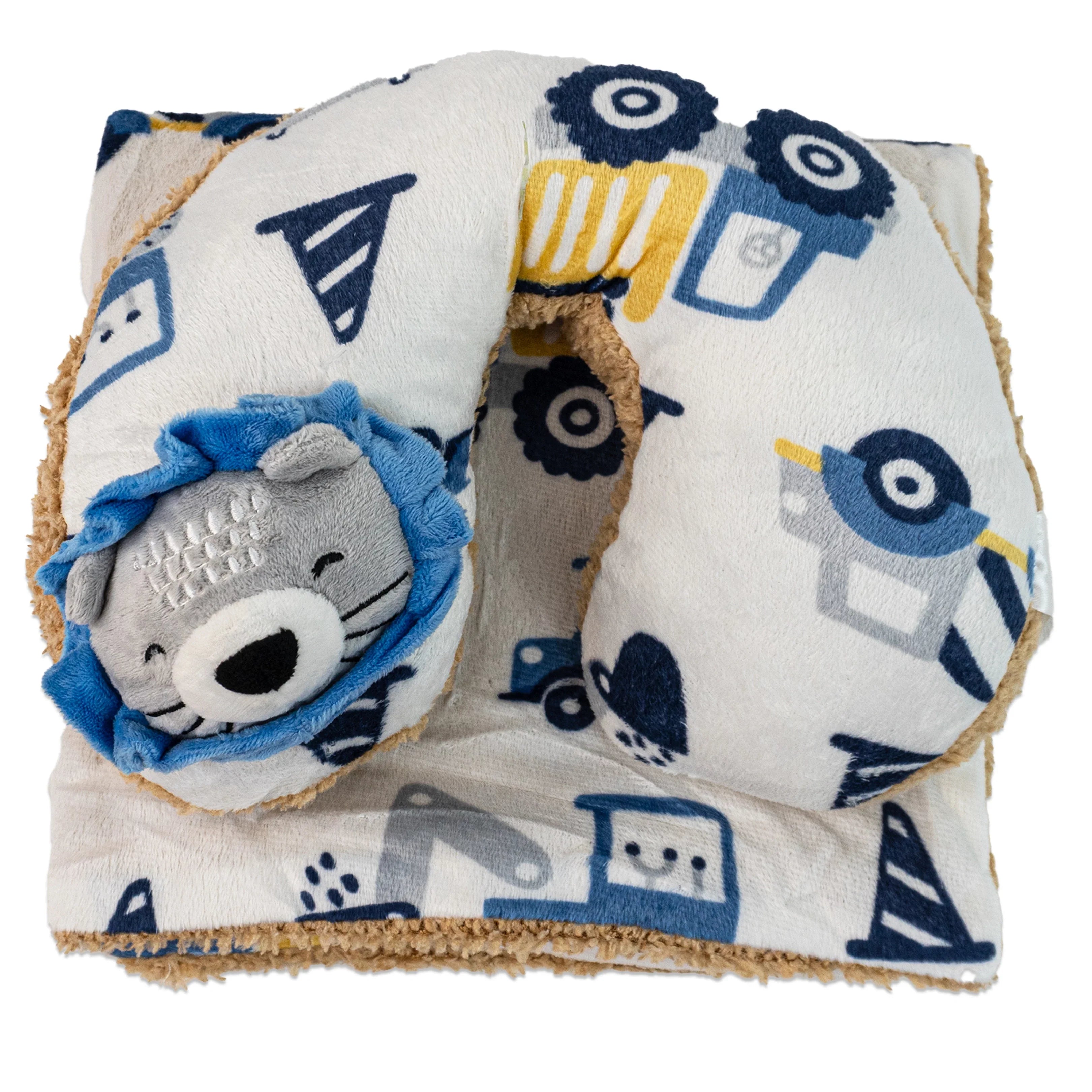 Lion - Kolaco Headrest + Blanket