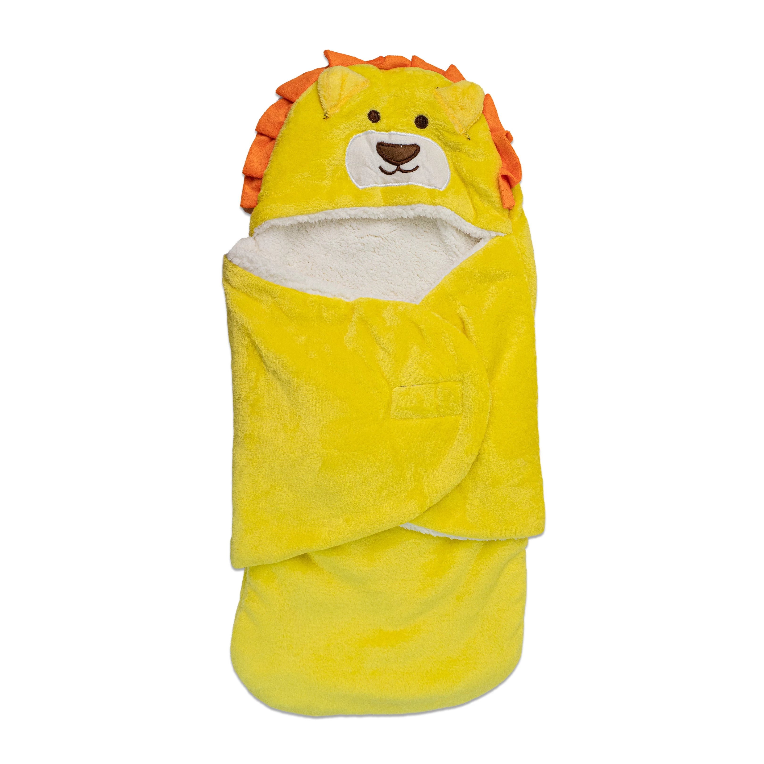 Hooded Sherpa Swaddle
