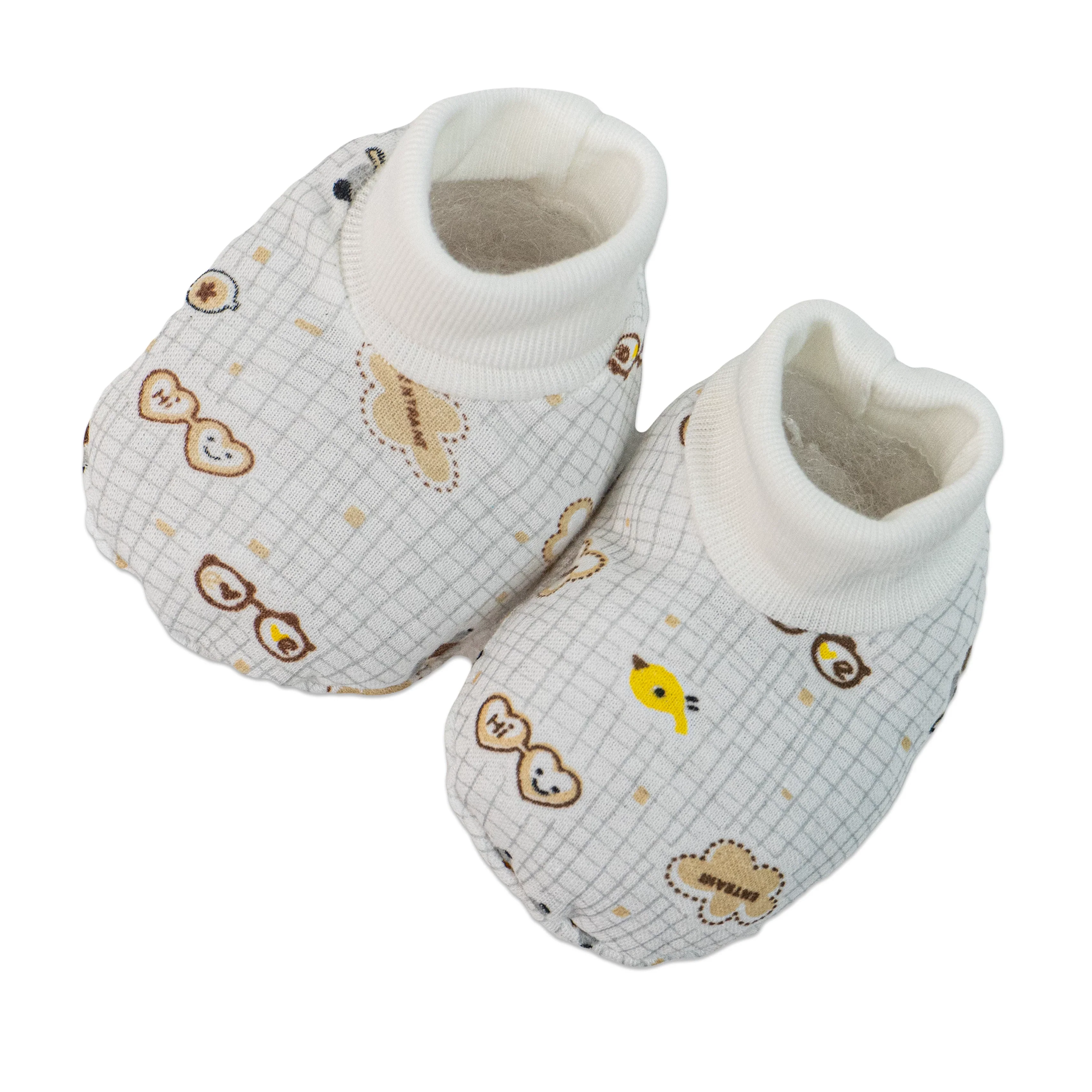 Carter Cotton Booties – Soft and Comfortable for Babies
