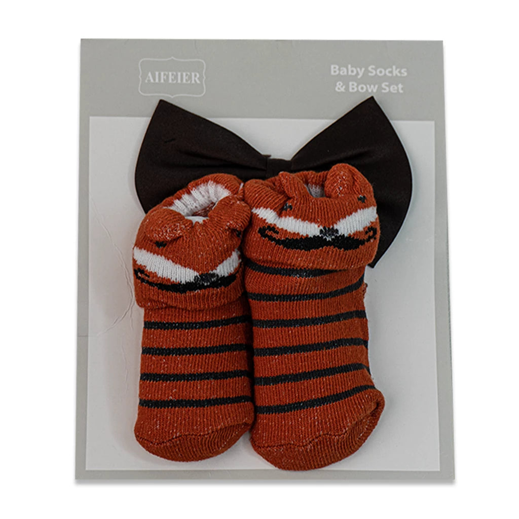 Aifeier Baby Socks and Bow Set