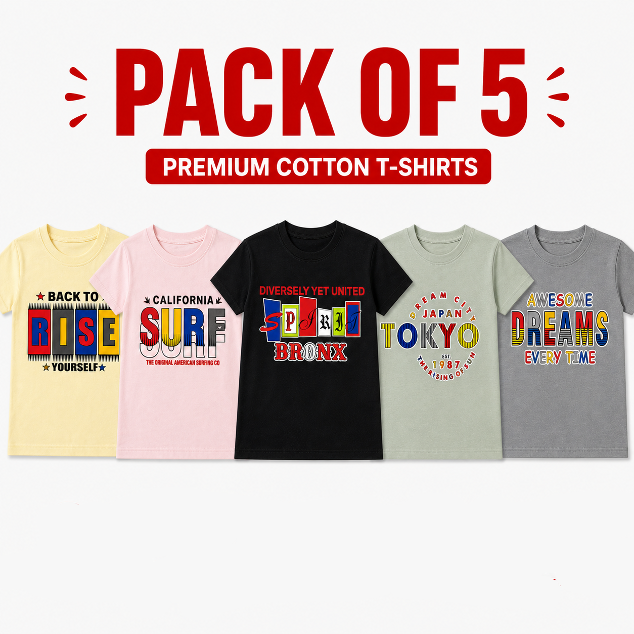 Kids Cotton T-Shirt