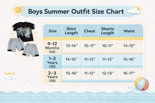 Kids Summer T-Shirt & Shorts Set – Stylish Black Tee with Grey Shorts