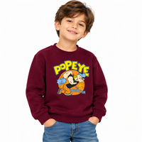 Pack of 2 Kids Fleece Sweatshirts for Boys & Girls – Pink, Maroon & Navy Blue