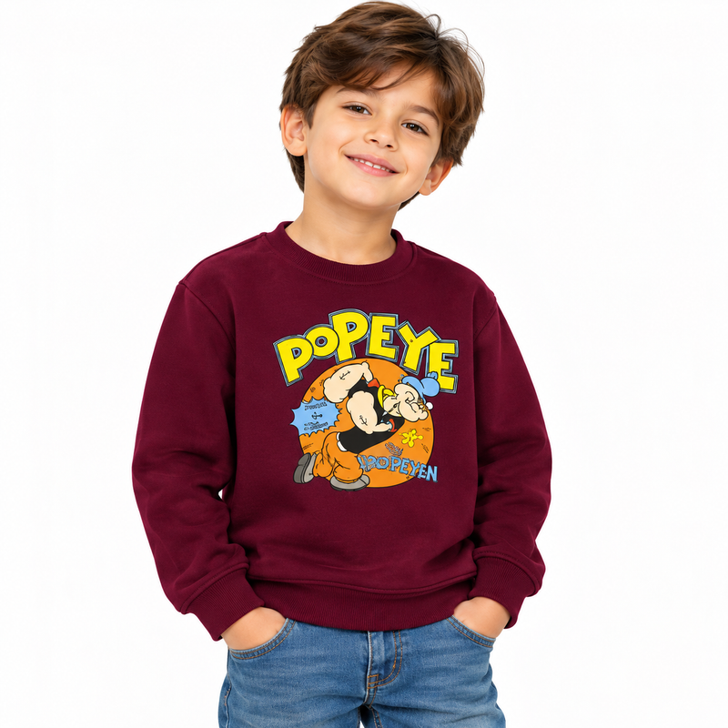Pack of 2 Kids Fleece Sweatshirts for Boys & Girls – Pink, Maroon & Navy Blue