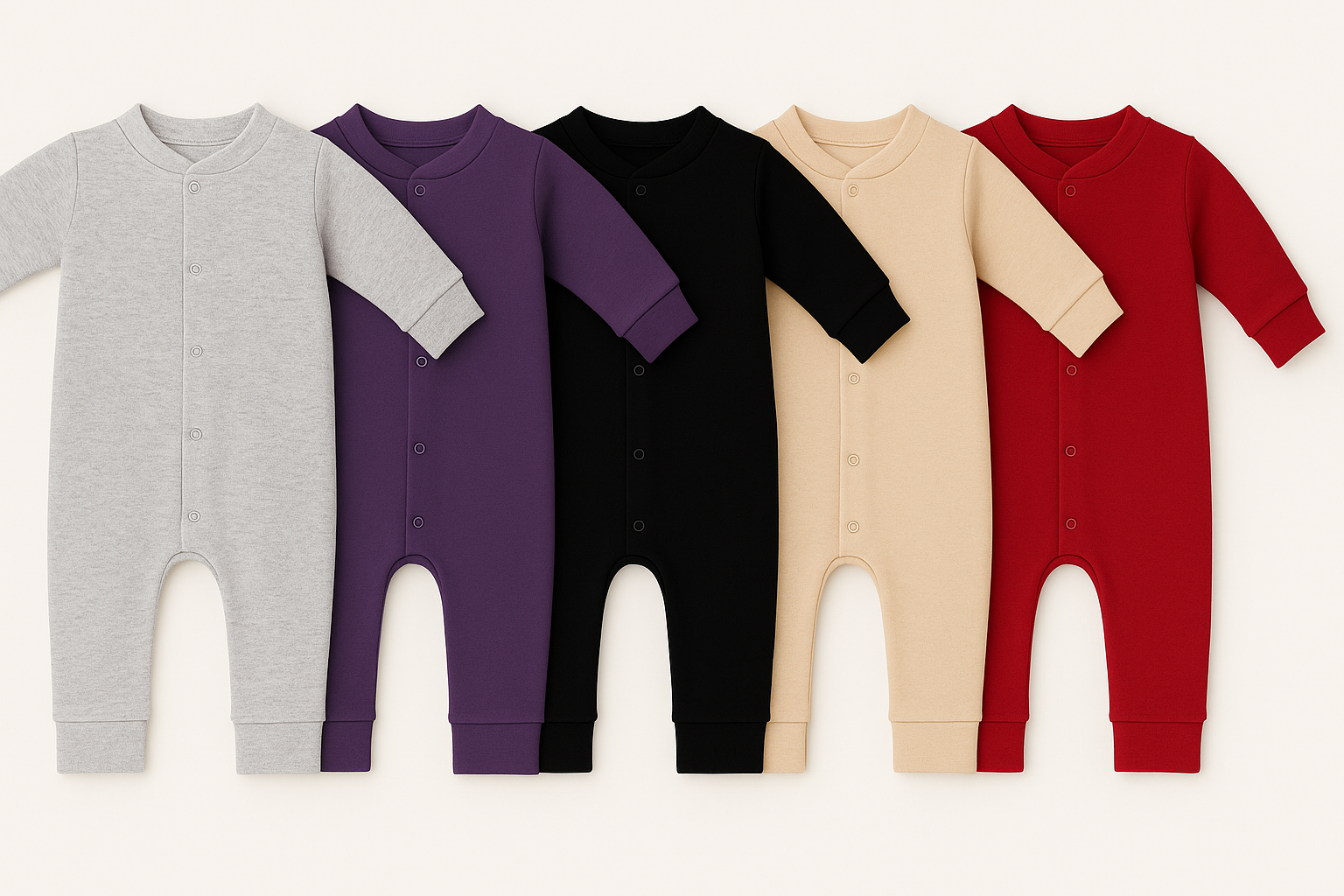 Kids Winter Fleece Romper – ( New Born to 1 Years )