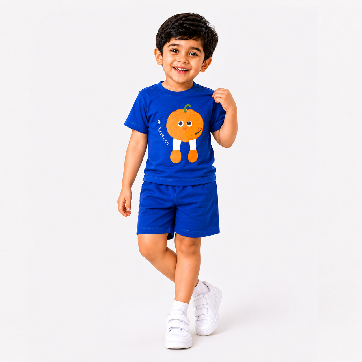 kids cotton summer suits - hover image