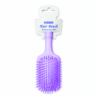 Little Minors baby hair brush with soft bristles, gentle scalp comb and grooming brush for kids' delicate hair and scalp.