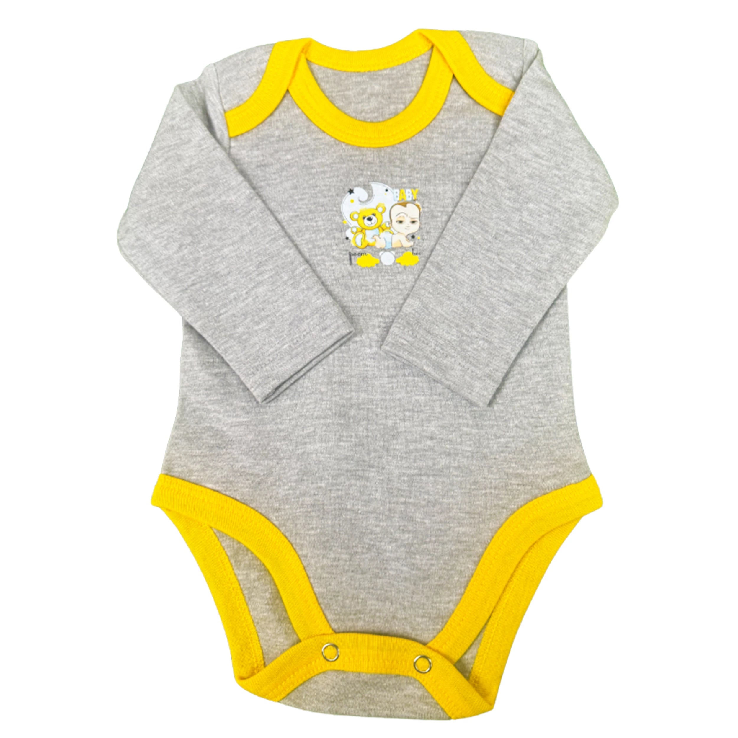 Carter’s Baby Bodysuits – Pack of 5 Soft Cotton Rompers