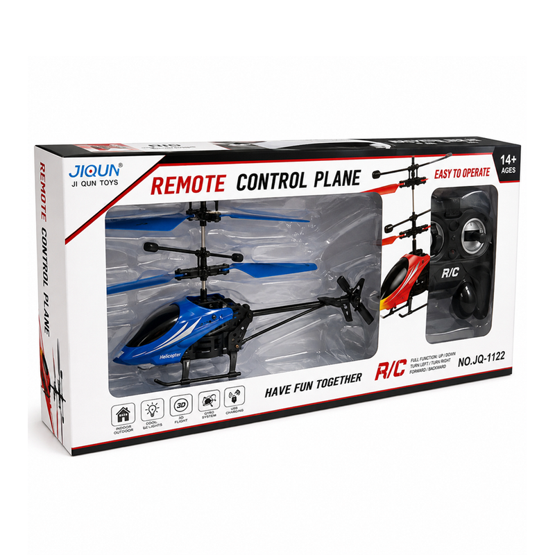 JI QUN RC Helicopter – 3D Remote Control Helicopter with Gyro System