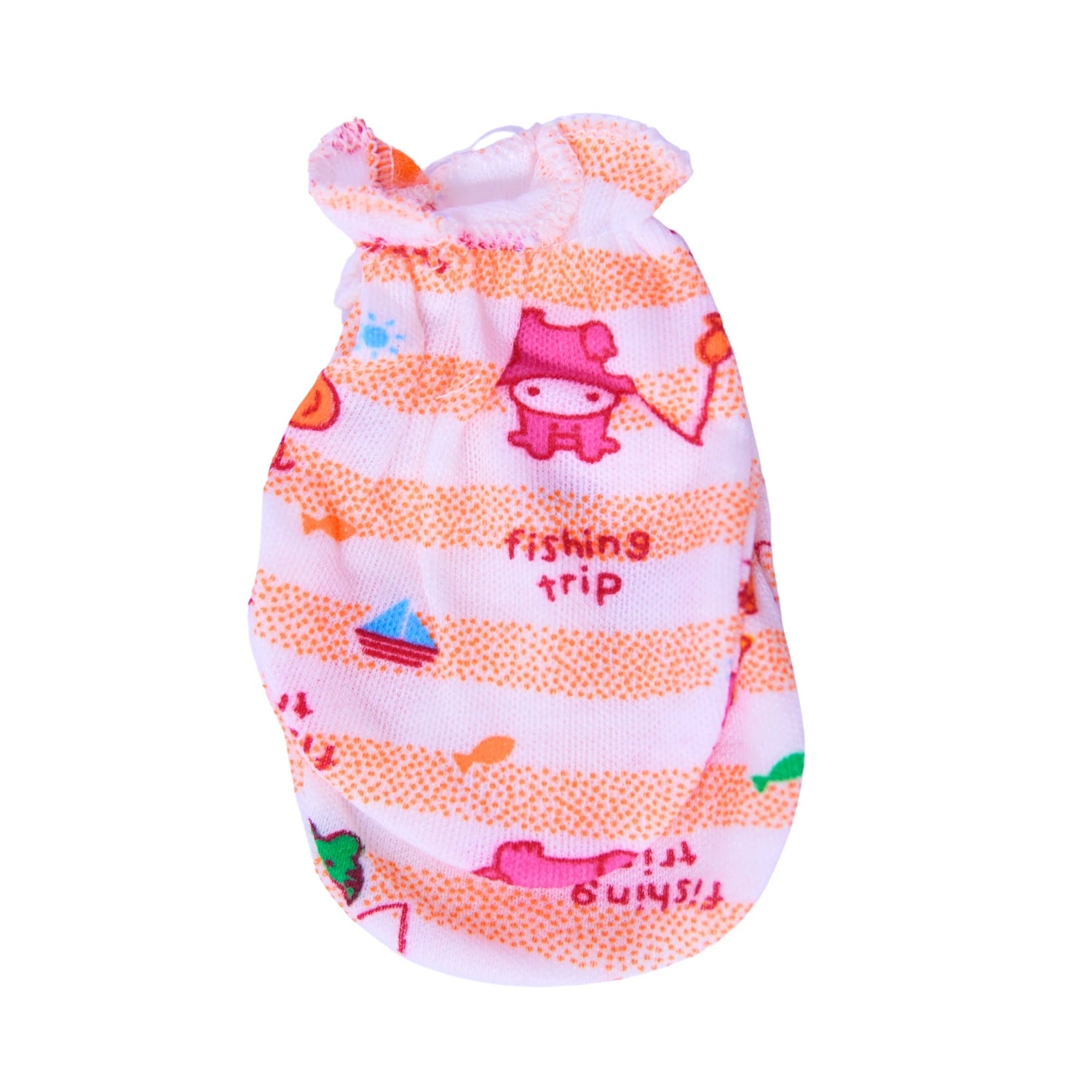 Baby Cotton Cap, Mittens and Booties Set - New Born