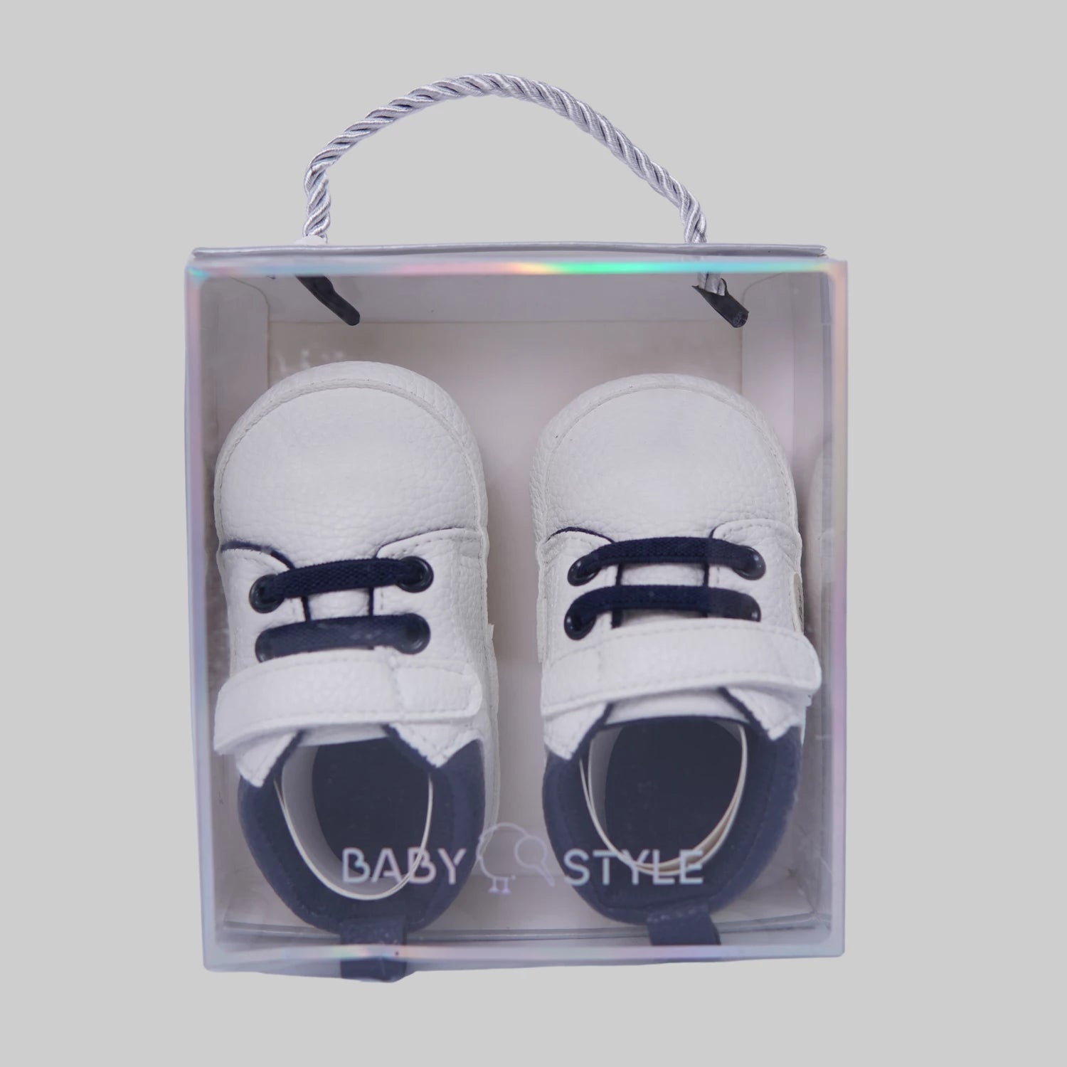 Kids Stylish Shoes - White - 3 Months to 1 Year