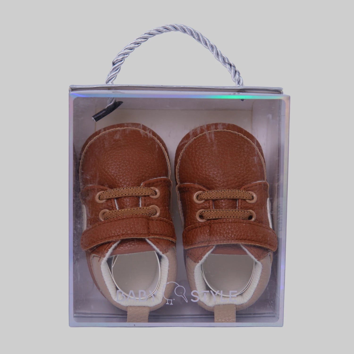 Kids Stylish Shoes - Brown - 3 Months to 1 Year