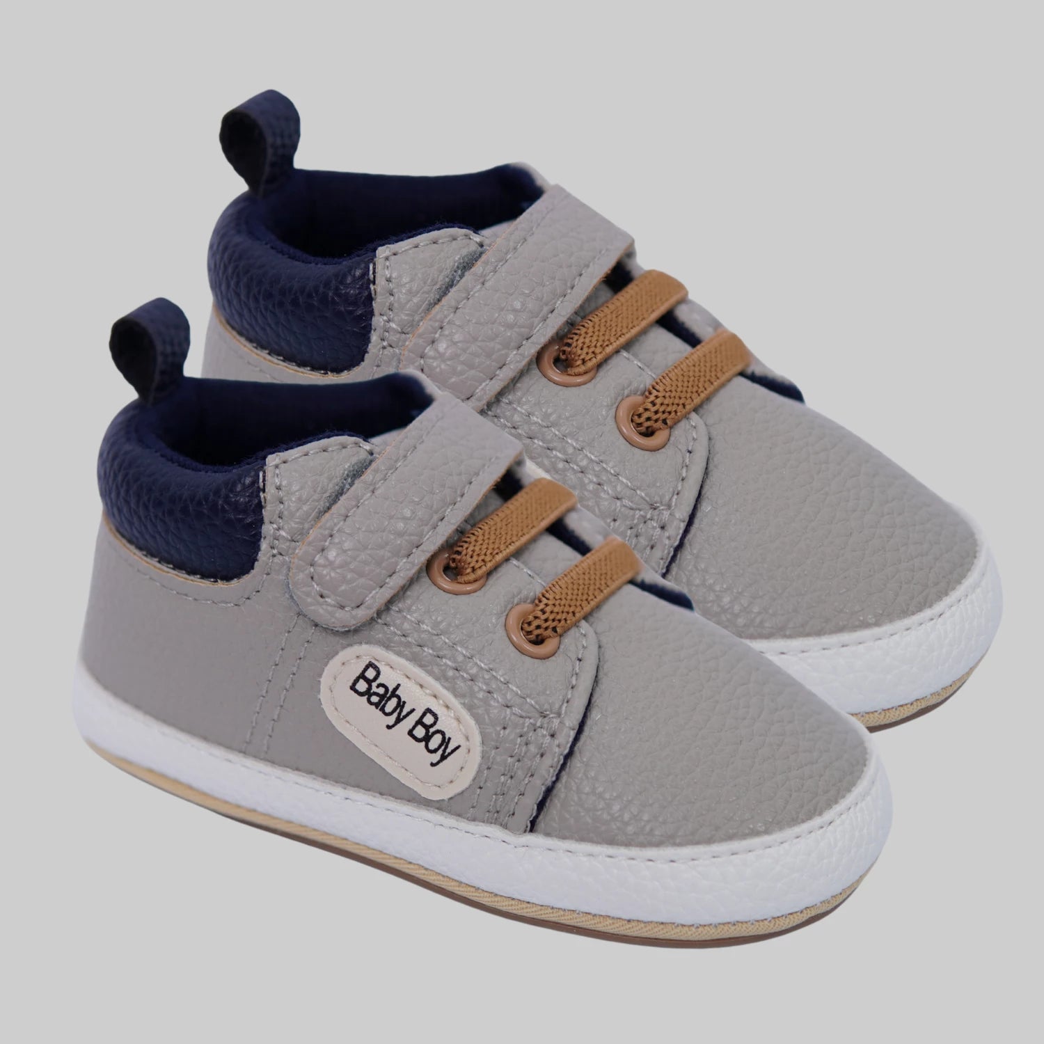 Kids Stylish Shoes - Gray - 3 Months to 1 Year