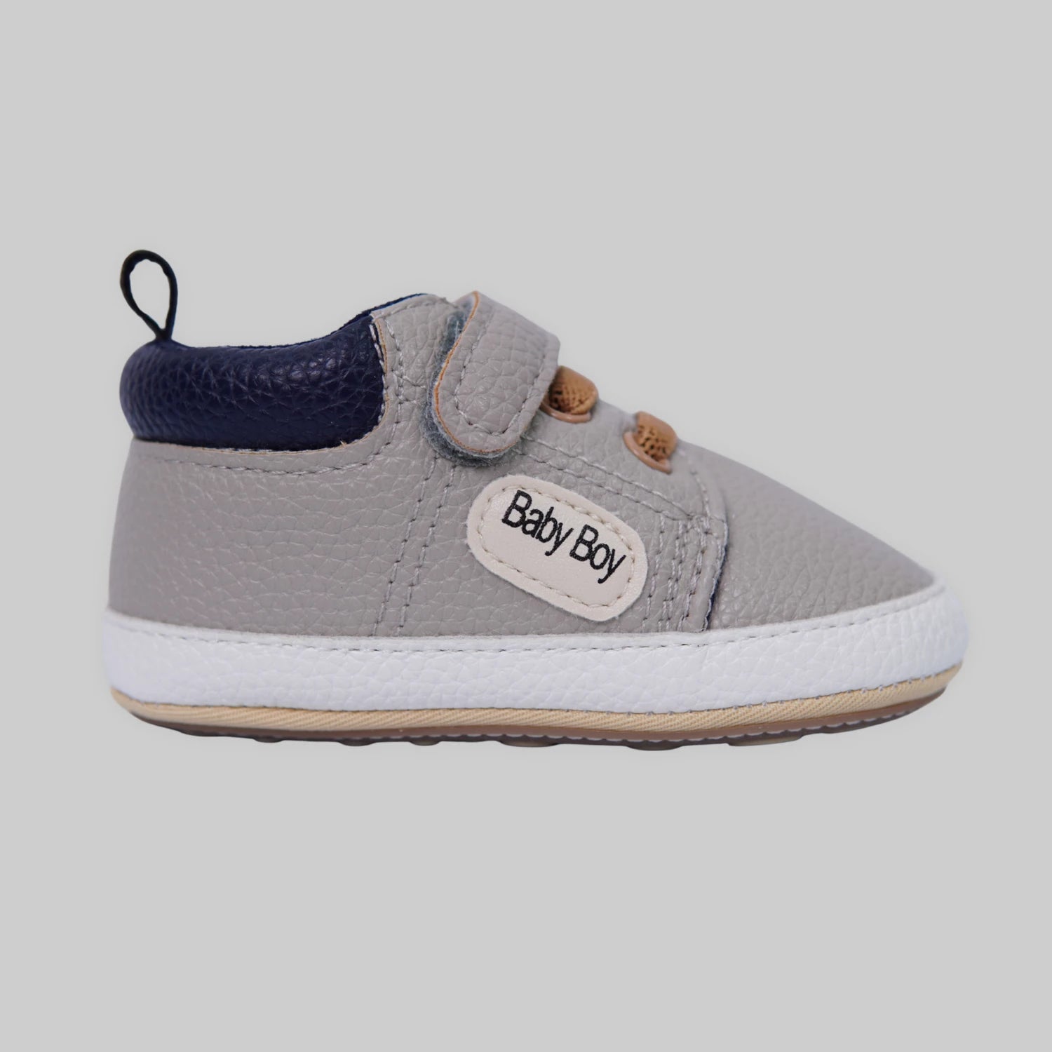 Kids Stylish Shoes - Gray - 3 Months to 1 Year