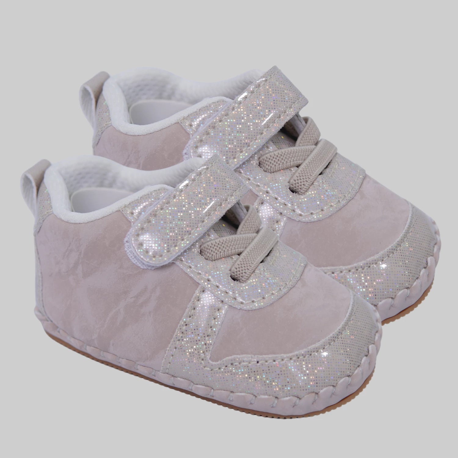 Girls Shoes - Beige -  3 Months to 1 Year