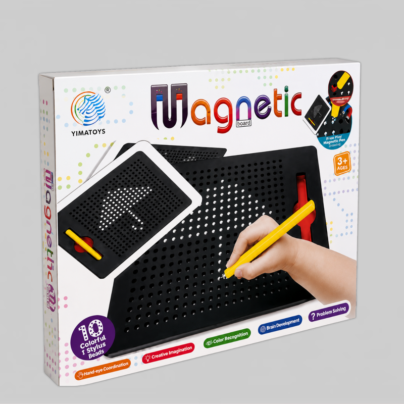 Magnetic Drawing Board for Kids – Creative Learning Toy with Stylus Pen