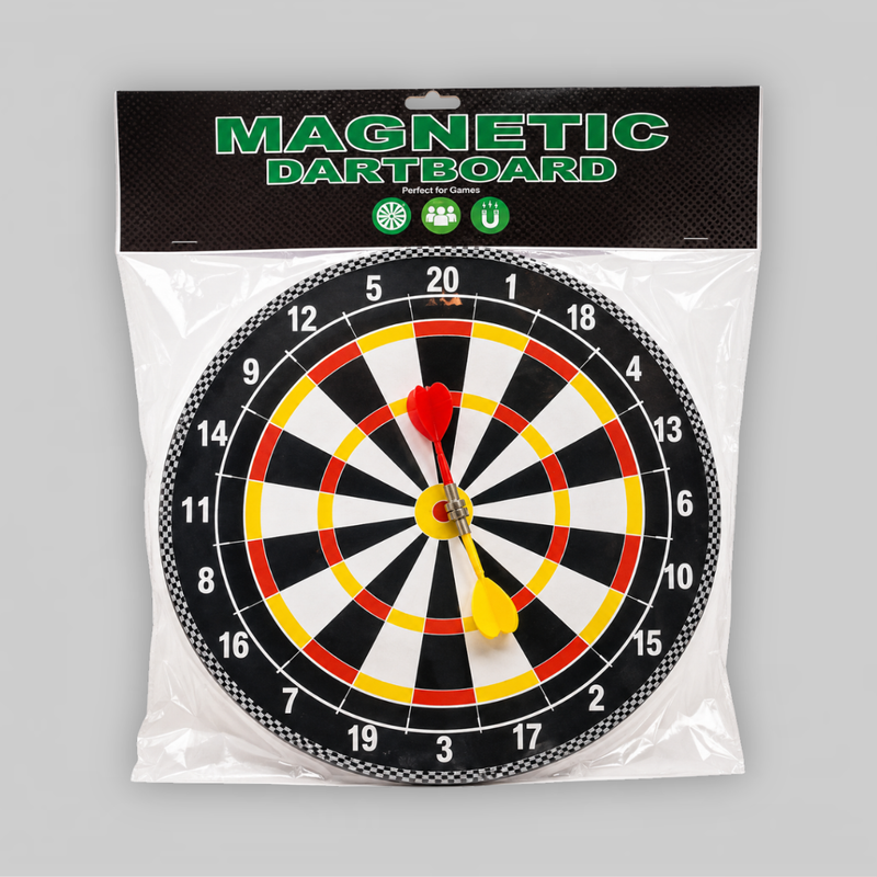Magnetic Dart Board for Kids Fun Target Shooting Game