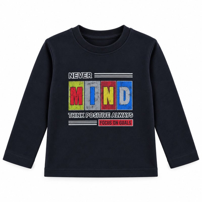 Pack of 5 Kids Full Sleeve T-Shirts – Printed Cotton Sweatshirts