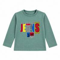 Pack of 5 Kids Full Sleeve T-Shirts – Printed Cotton Sweatshirts
