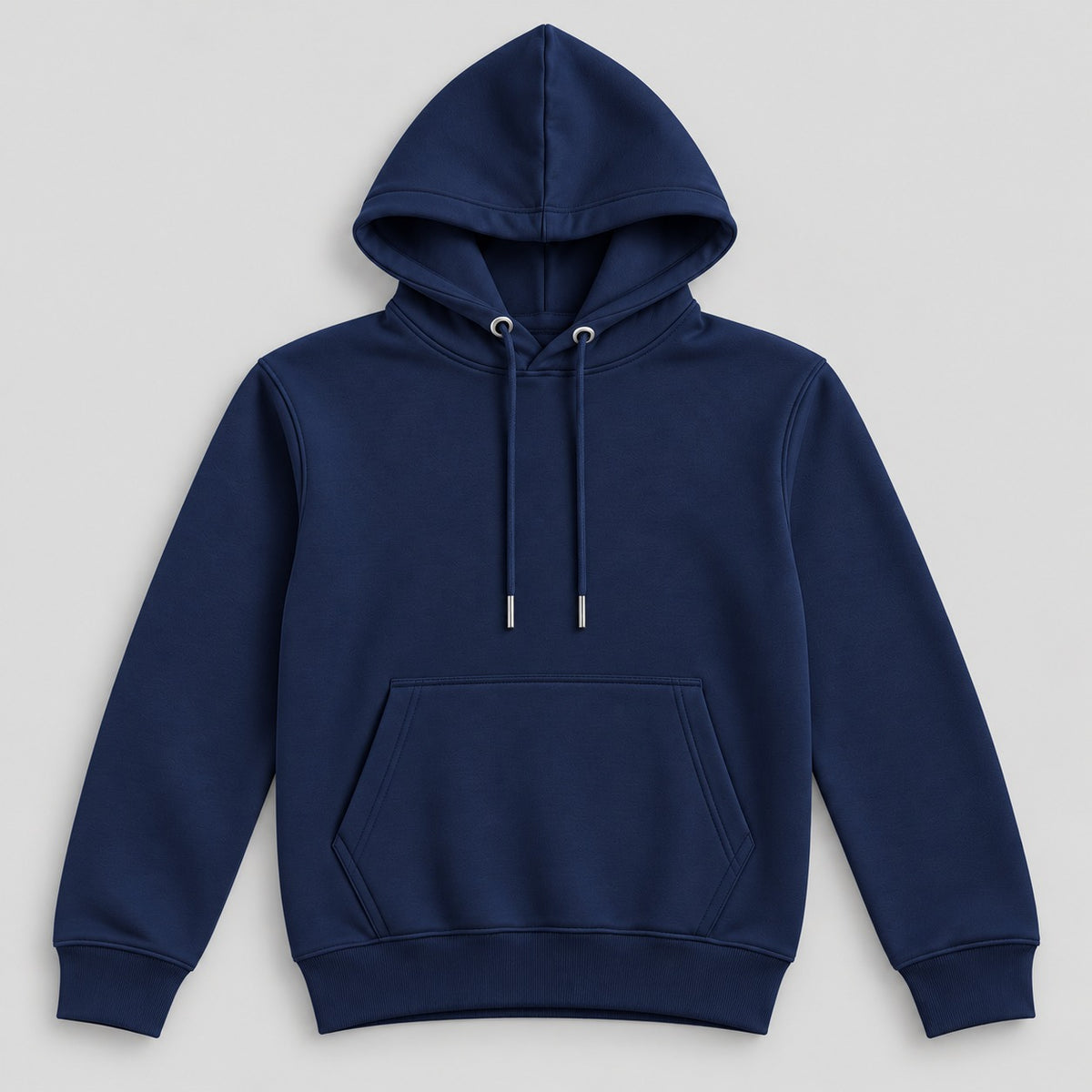 Kids Kangaroo Pocket Hooded Sweatshirt  – Navy