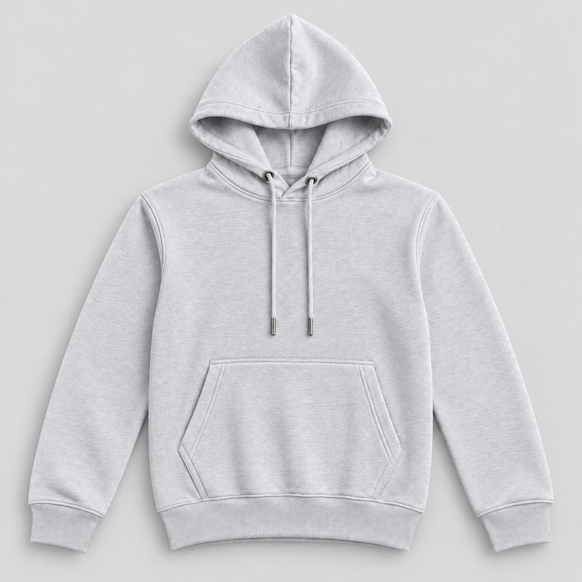Kids Kangaroo Pocket Hooded Sweatshirt  – Grey