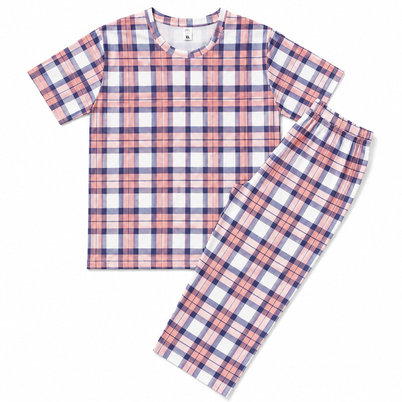 Girls Summer Tracksuit  | Soft Cotton Printed T-Shirt & Trouser Set for Kids