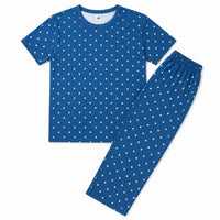 Girls Summer Tracksuit  | Soft Cotton Printed T-Shirt & Trouser Set for Kids