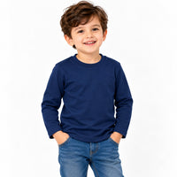 Pack of 6 Kids Round Neck Warmer T-Shirts