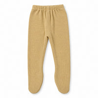 Pack of 3 Girls Ribbed Leggings  – White, Beige & Black