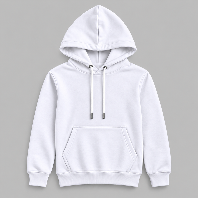 Pack of 3 Kids Kangaroo Pocket Hooded Sweatshirt  – Grey, Black & White